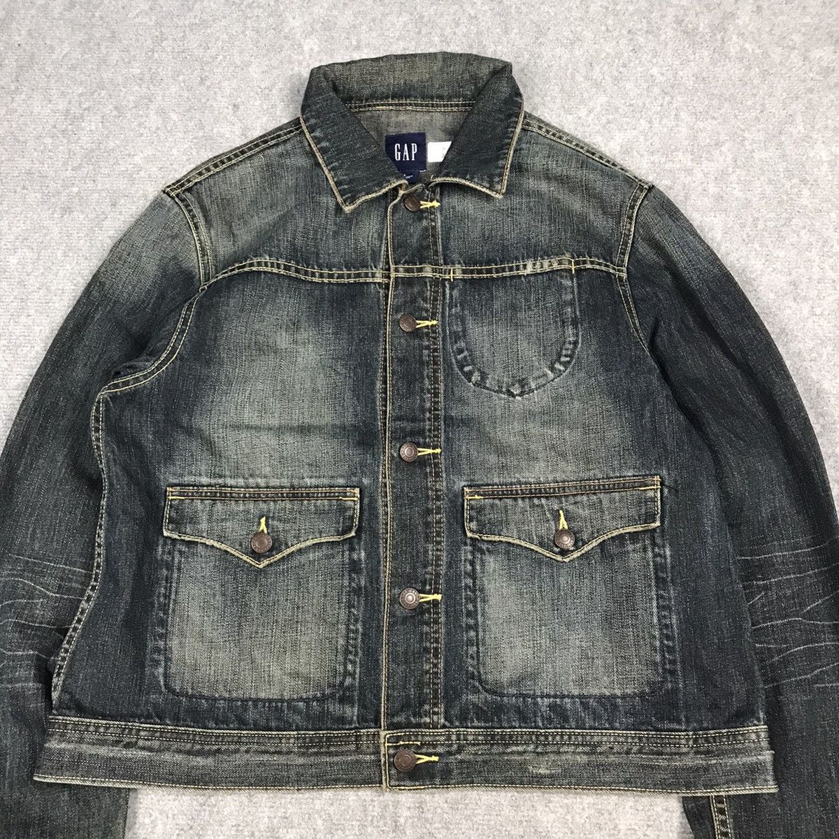 Gap Gap denim jacket woman design jacket Size L / US 10 / IT 46 - 2 Thumbnail