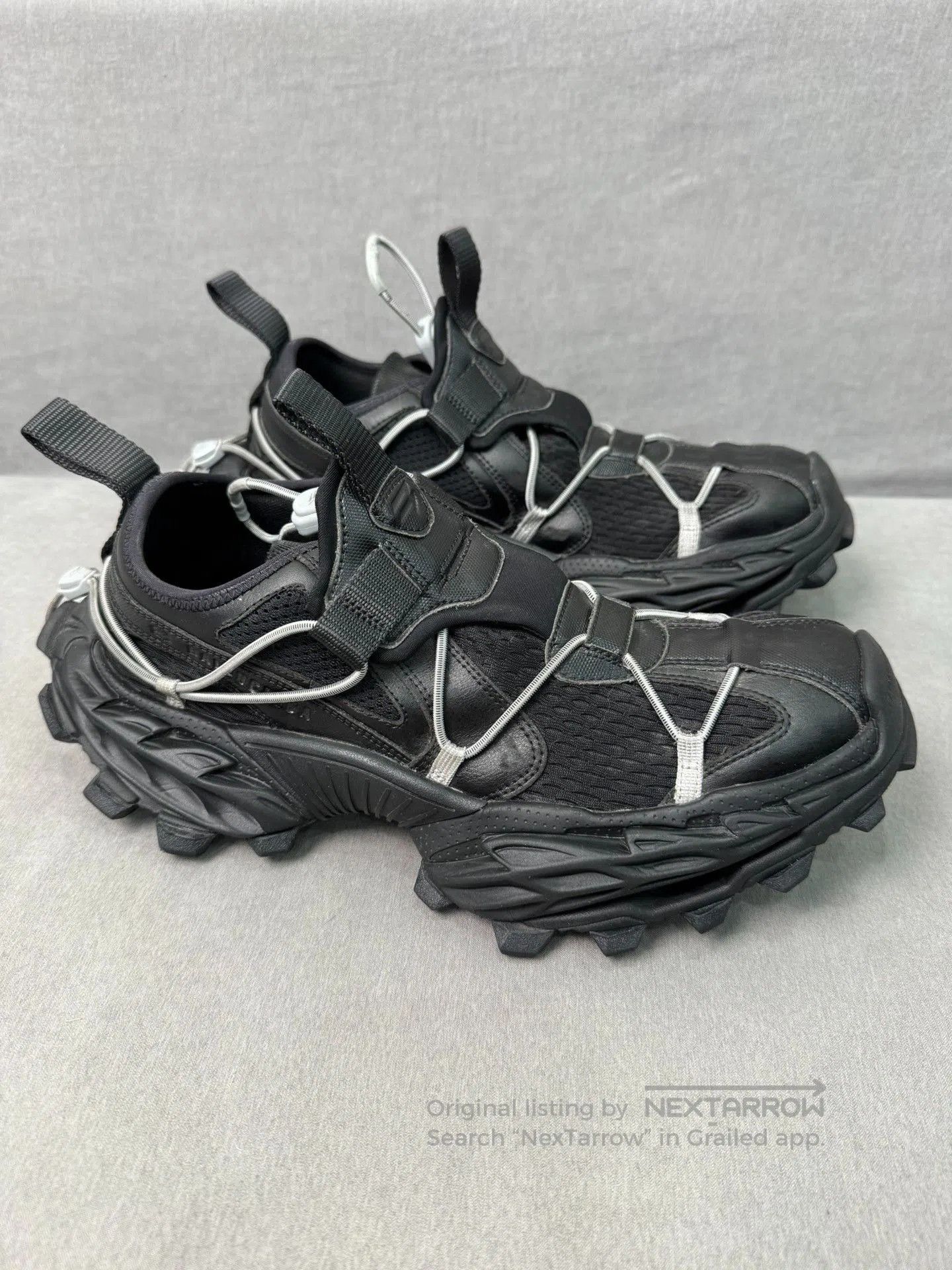 Balenciaga Balenciaga Hike Black Sneakers Size 42. Size US 9 / EU 42 - 2 Thumbnail
