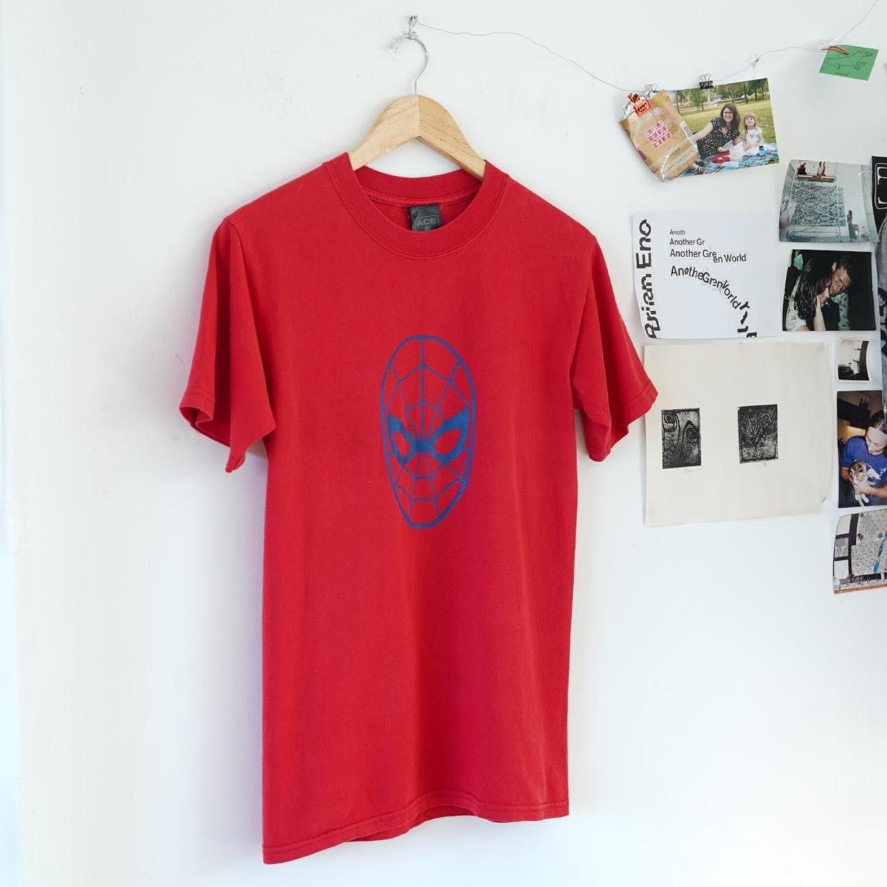 Marvel Comics × Vintage Vintage 90s Spider-Man Graphic T-Shirt Sz S Made in England Size US S / EU 44-46 / 1 - 5 Thumbnail
