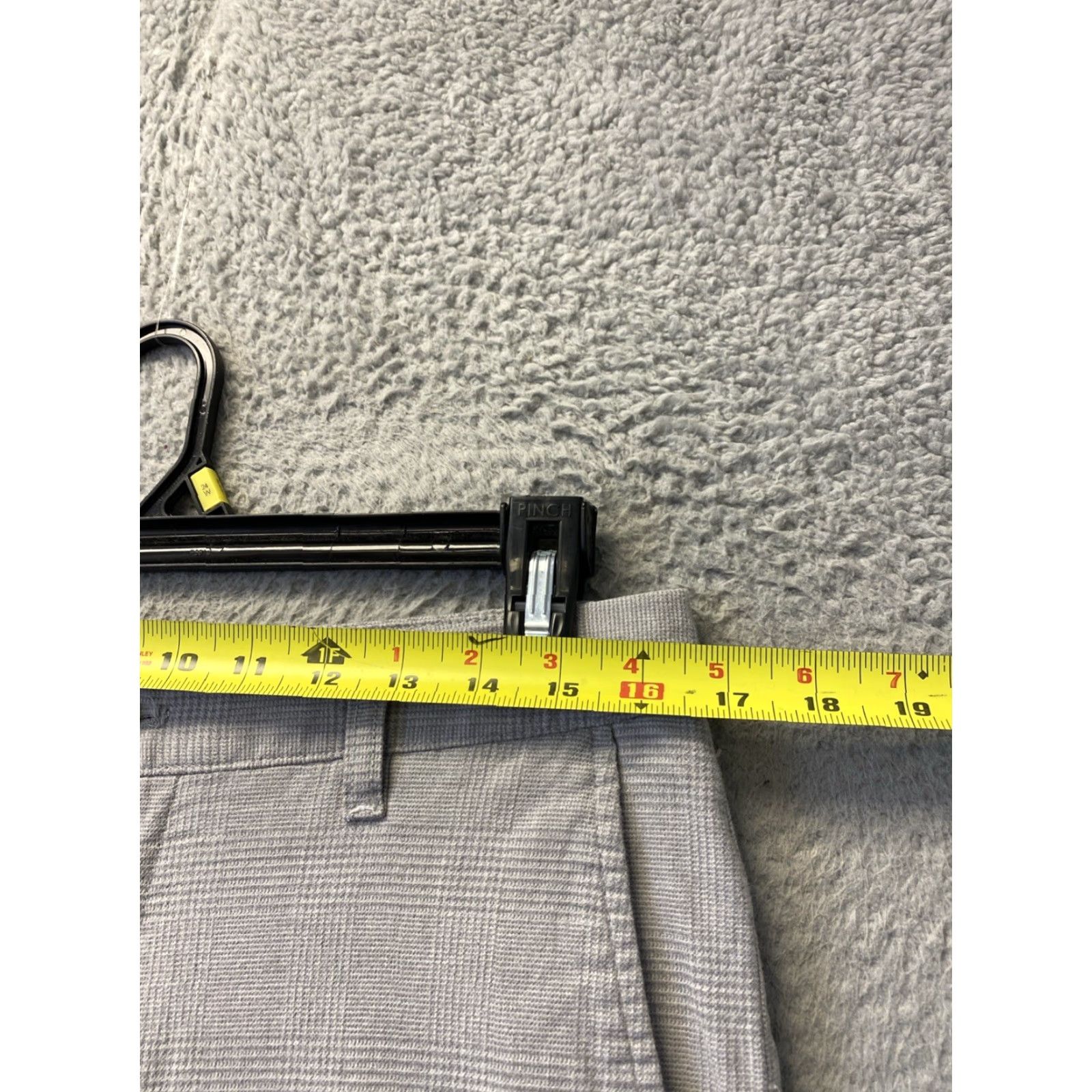 Bonobos BONOBOS Pants Gray Plaid Slim Straight Fit 32x34 Casual Mens Size US 32 / EU 48 - 3 Thumbnail