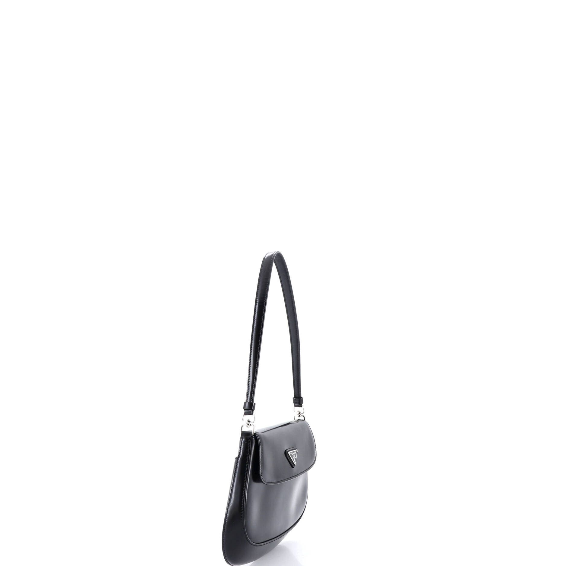 Prada Cleo Flap Shoulder Bag Spazzolato Leather Small Size ONE SIZE - 1 Thumbnail