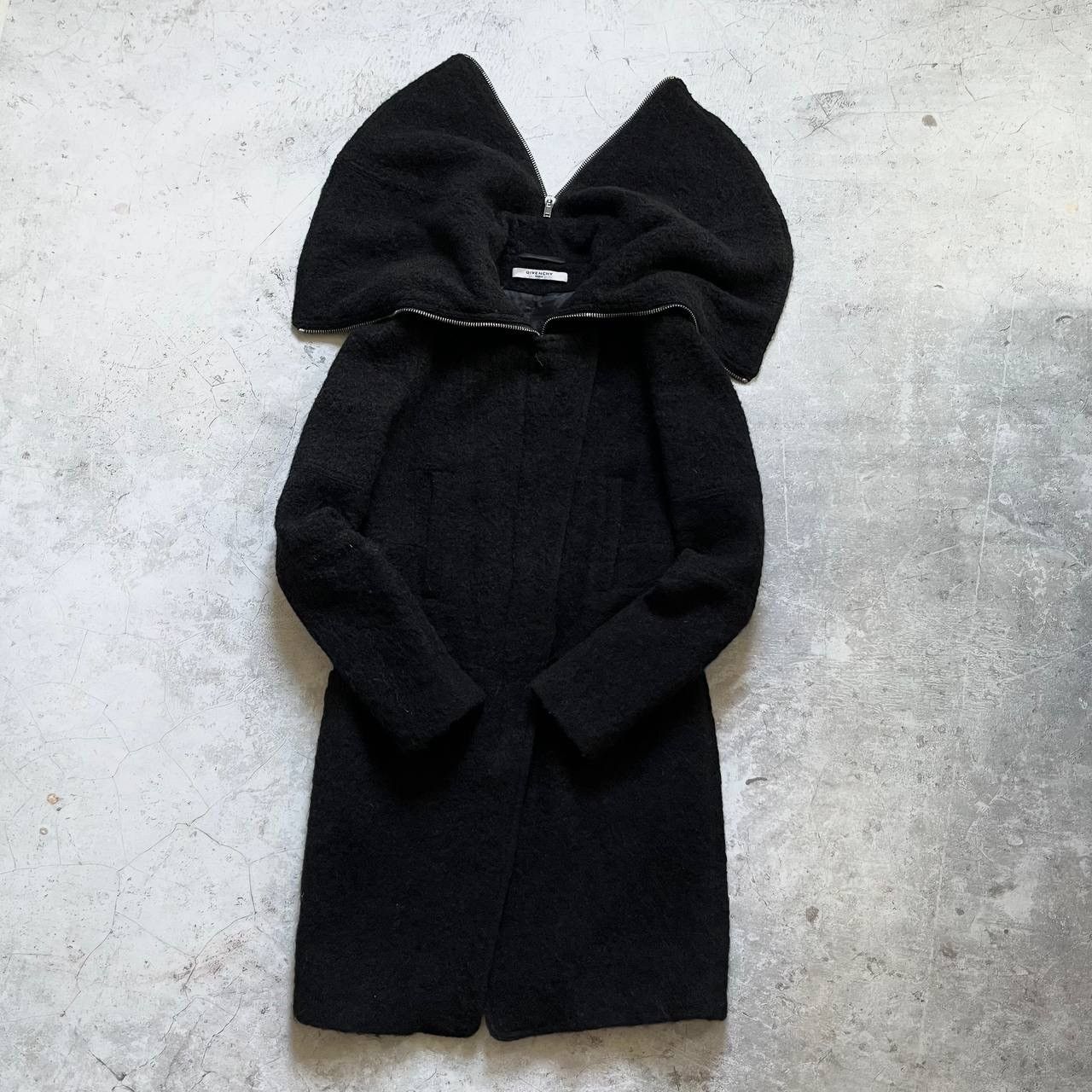 Givenchy Rare Givenchy Collar Wool-Mohair Coat (Rick Owens Style) Size S / US 4 / IT 40 - 2 Thumbnail