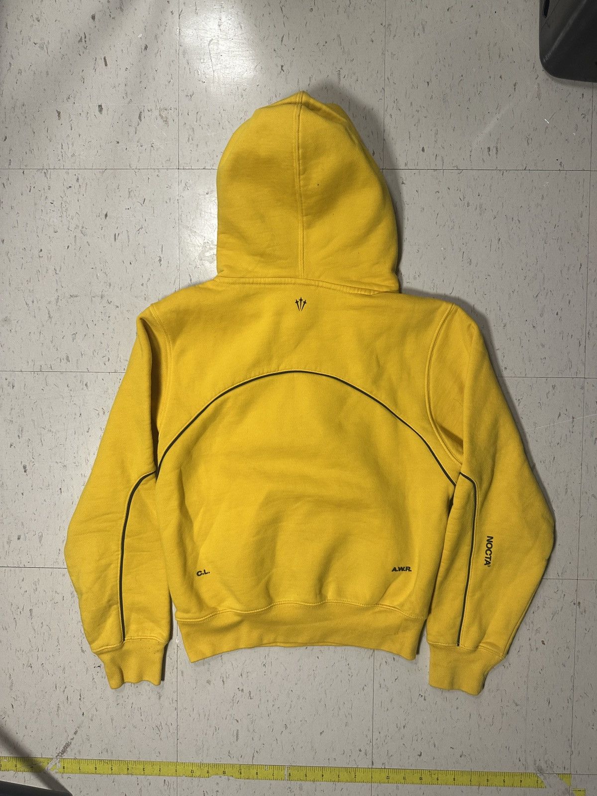 NOCTA × Nike Nike NOCTA Yellow Pullover Hoodie XS Size US XS / EU 42 / 0 - 2 Thumbnail