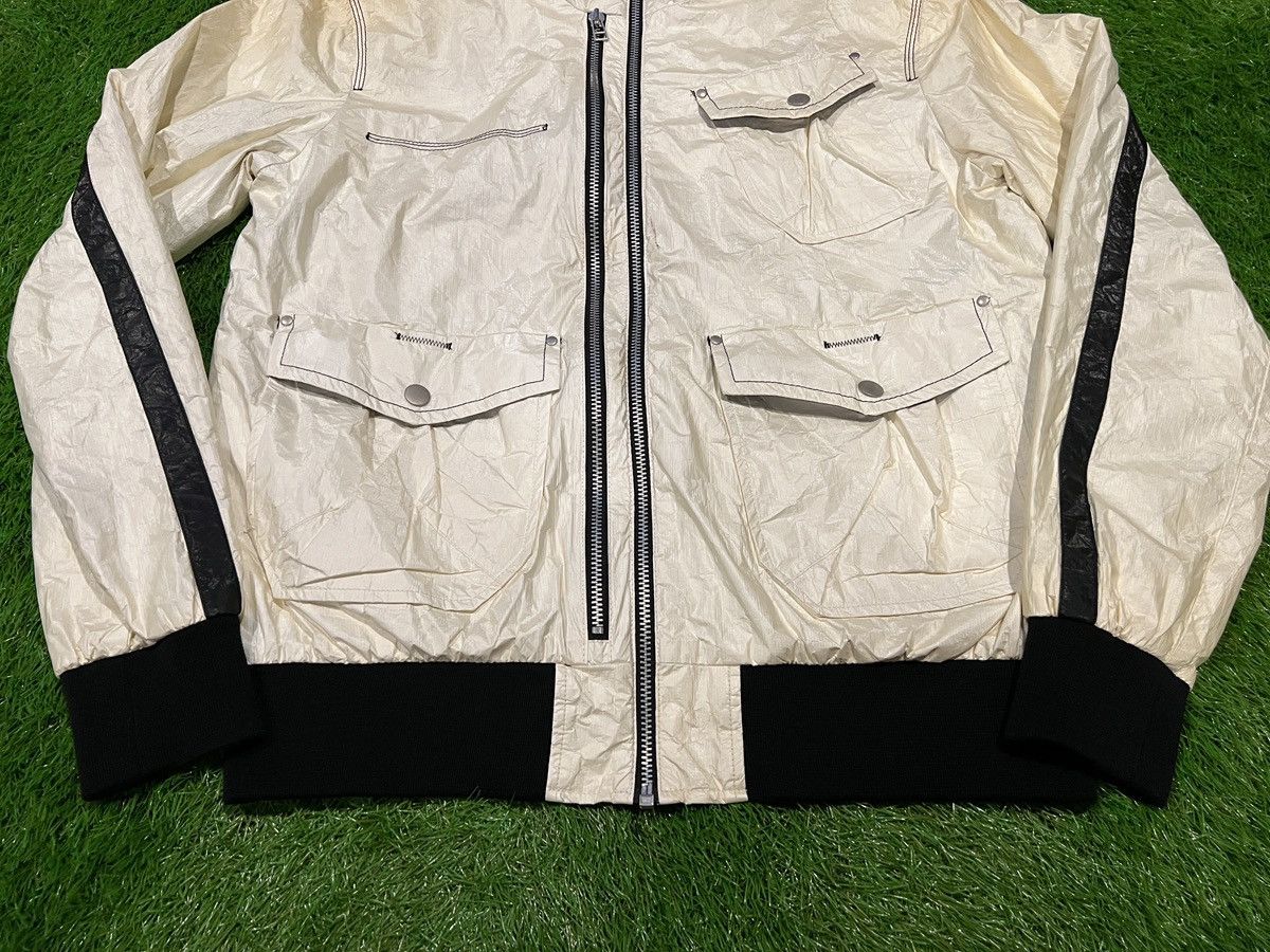 Coogi COOGI Australia C69 Shimmering Tan Off White Full Zip Bomber Size US L / EU 52-54 / 3 - 3 Thumbnail