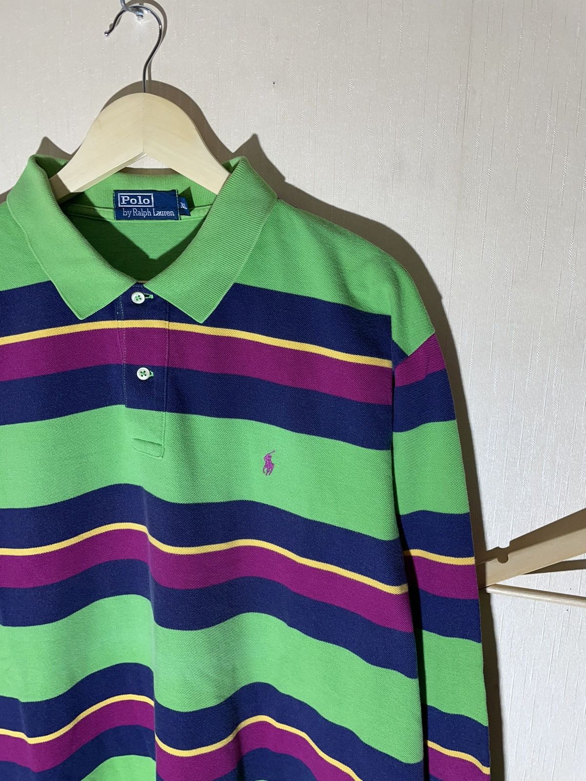 Polo Ralph Lauren × Vintage Polo Ralph Lauren vintage rugby jersey 90s Size US XXL / EU 58 / 5 - 2 Thumbnail
