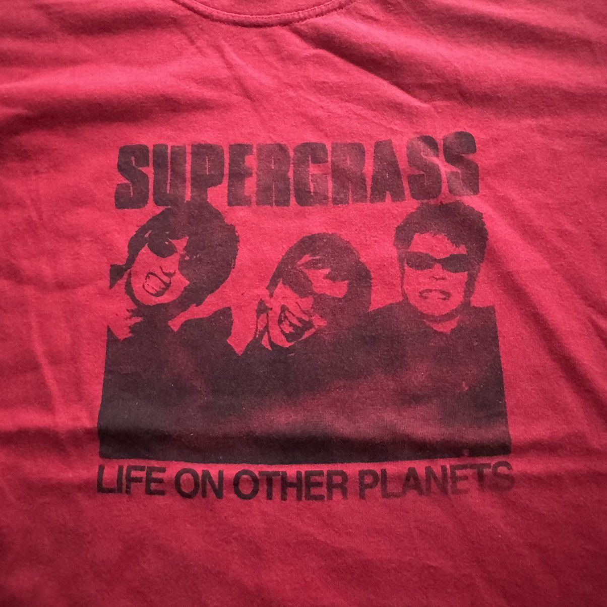 Band Tees × Vintage Vintage '00 Supergrass - Life On Other Planets Size US M / EU 48-50 / 2 - 1 Thumbnail
