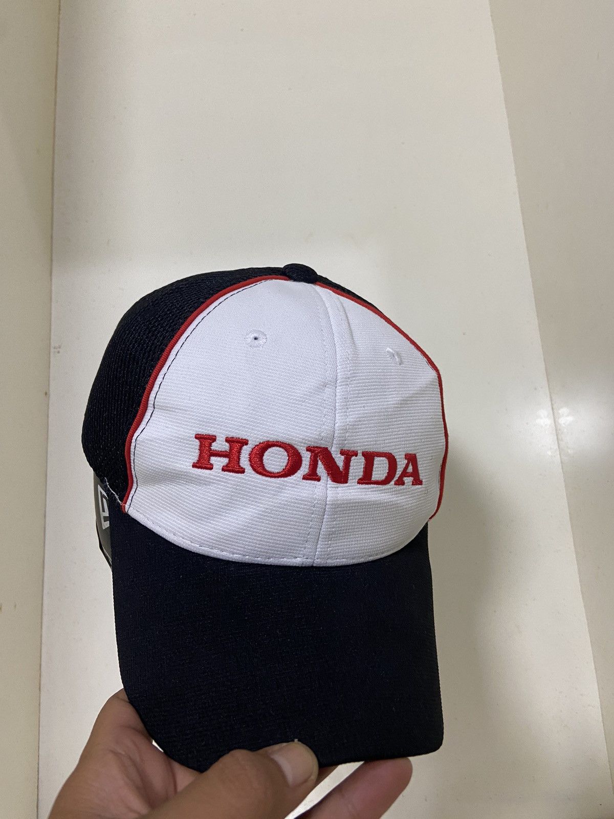 Honda × Vintage VTG HONDA racing trucker hat Size ONE SIZE - 3 Thumbnail