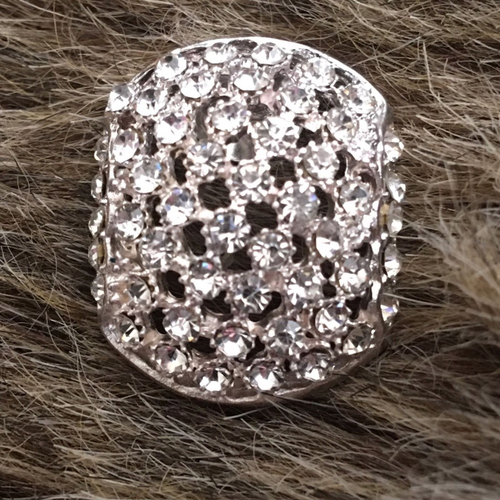 Vintage Vintage hollywood style rhinestone earrings Size ONE SIZE - 5 Thumbnail