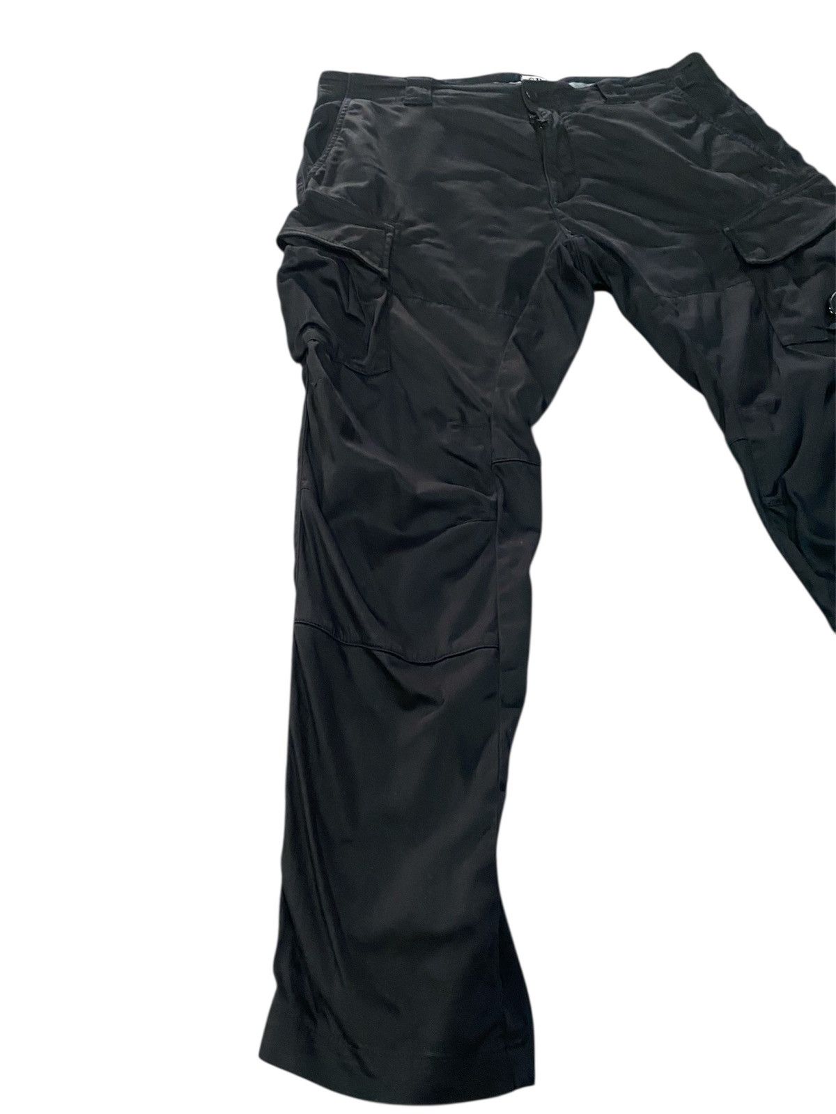 C.P. Company C.P. Company Stretch Sateen Cargo Trousers Total Eclipse Size US 38 / EU 54 - 3 Thumbnail