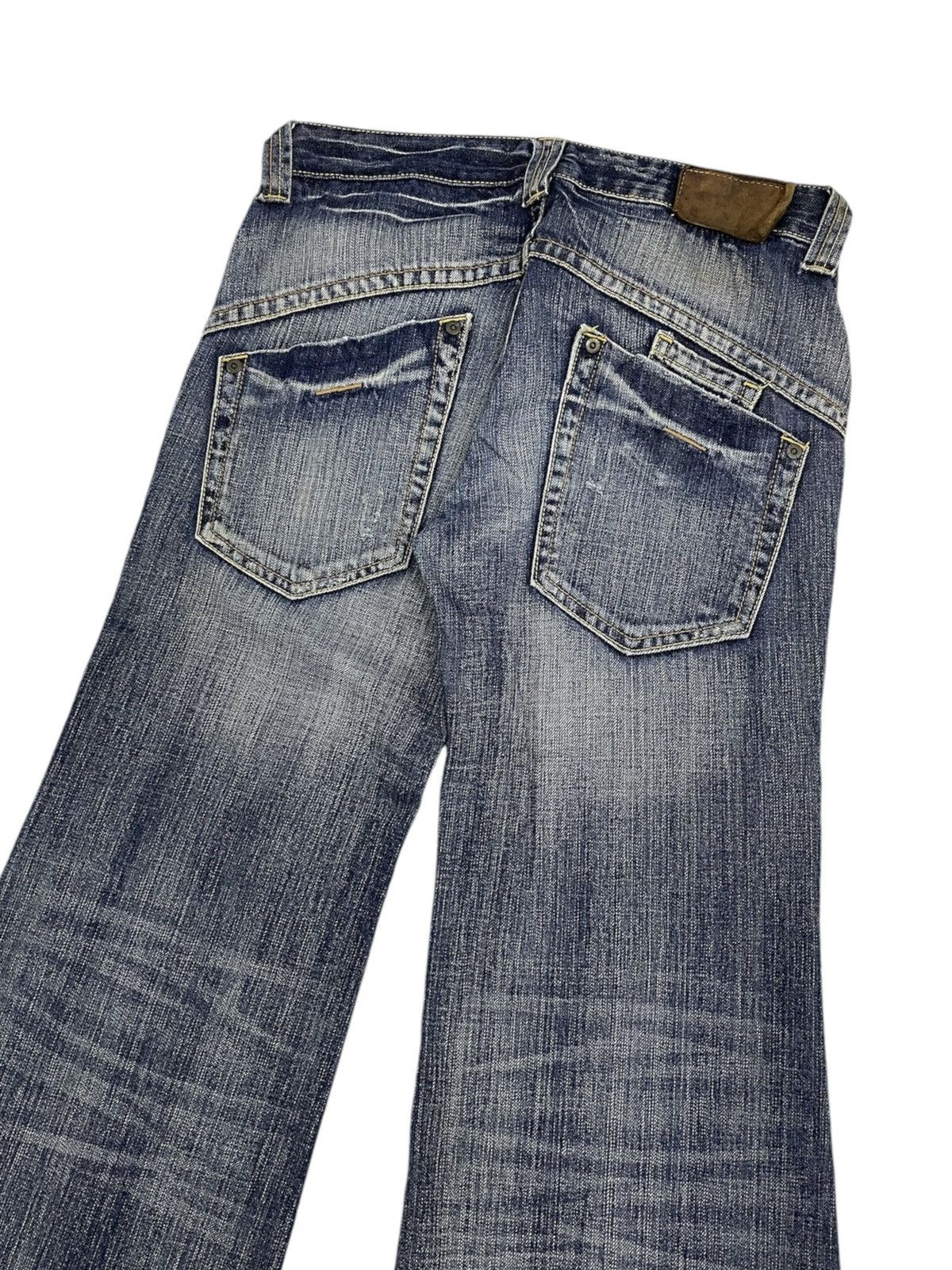 If Six Was Nine × Japanese Brand × Le Grande Bleu (L.G.B.) Drive Jeans Japan Flare Jeans Size US 30 / EU 46 - 7 Thumbnail
