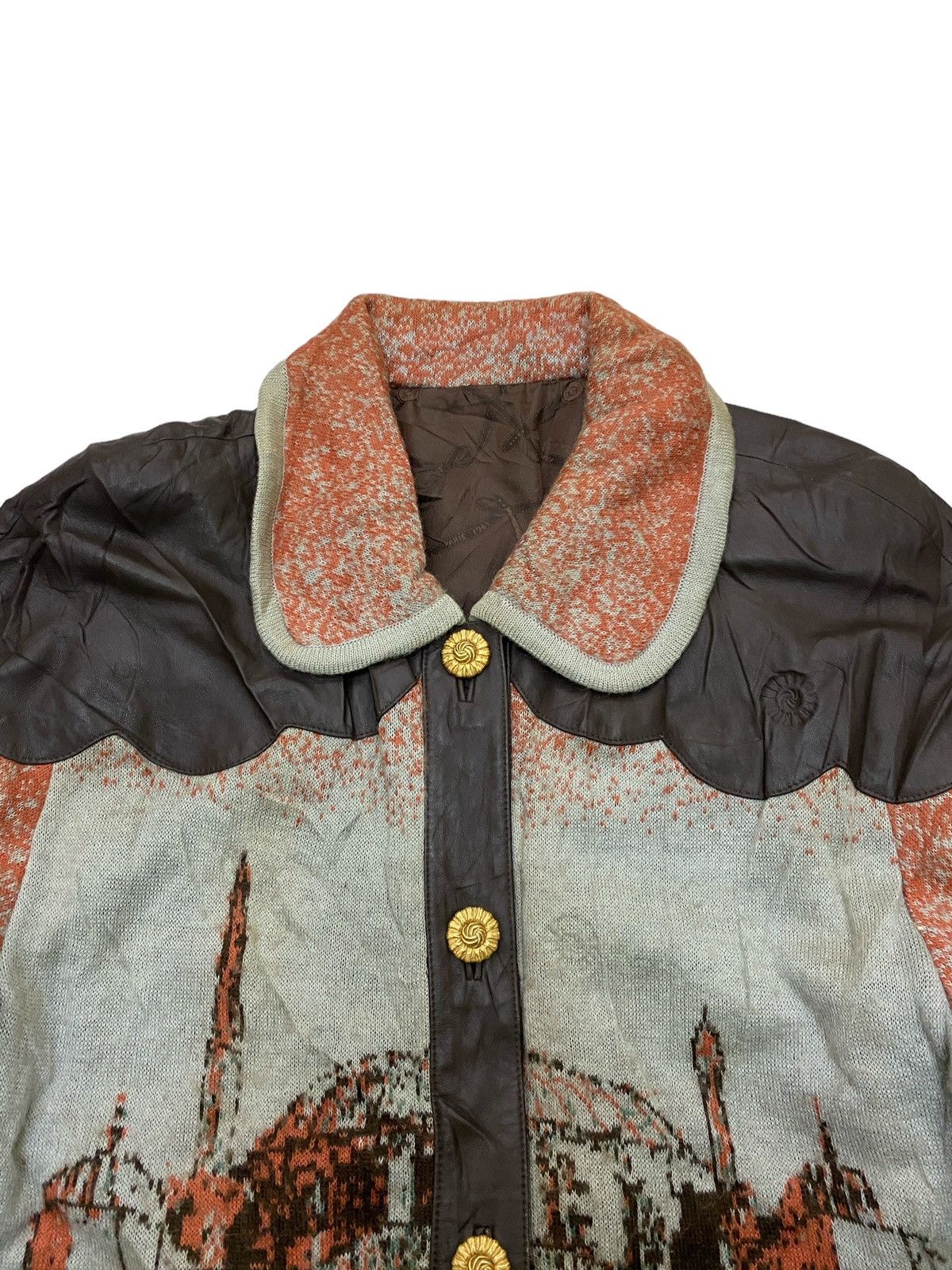 Designer × Japanese Brand × Vintage Vintage Japanese Brand Paris 1961 Knit Jacket Size XL / US 12-14 / IT 48-50 - 3 Thumbnail