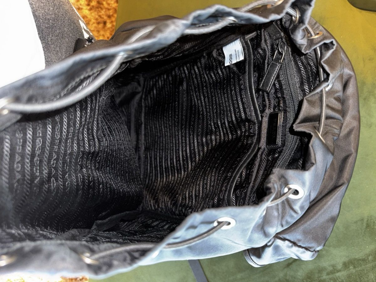 Prada Prada Re-Nylon Backpack – Black Size ONE SIZE - 12 Thumbnail