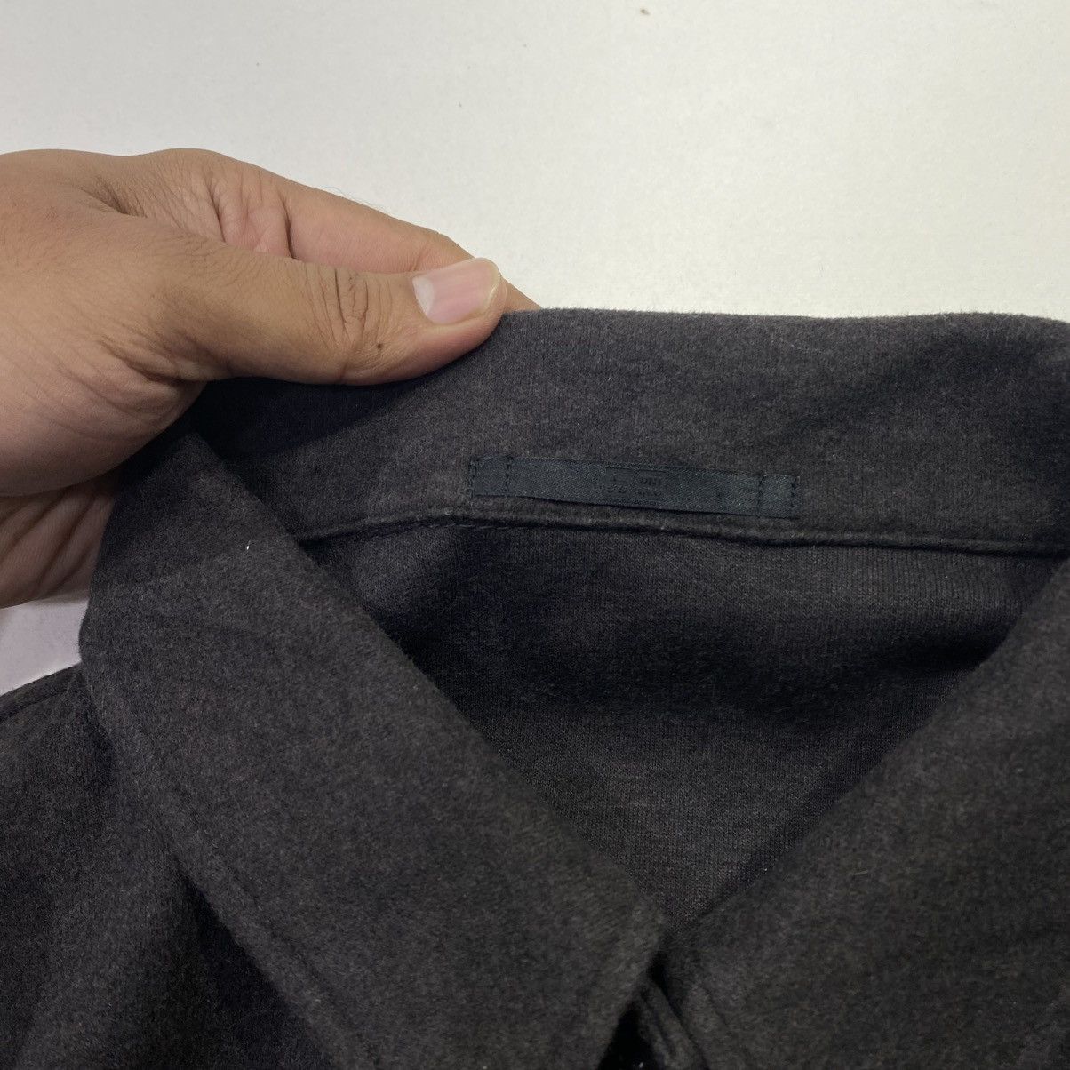 Uniqlo Uniqlo Wool Shirt Button Up Size US XL / EU 56 / 4 - 3 Thumbnail