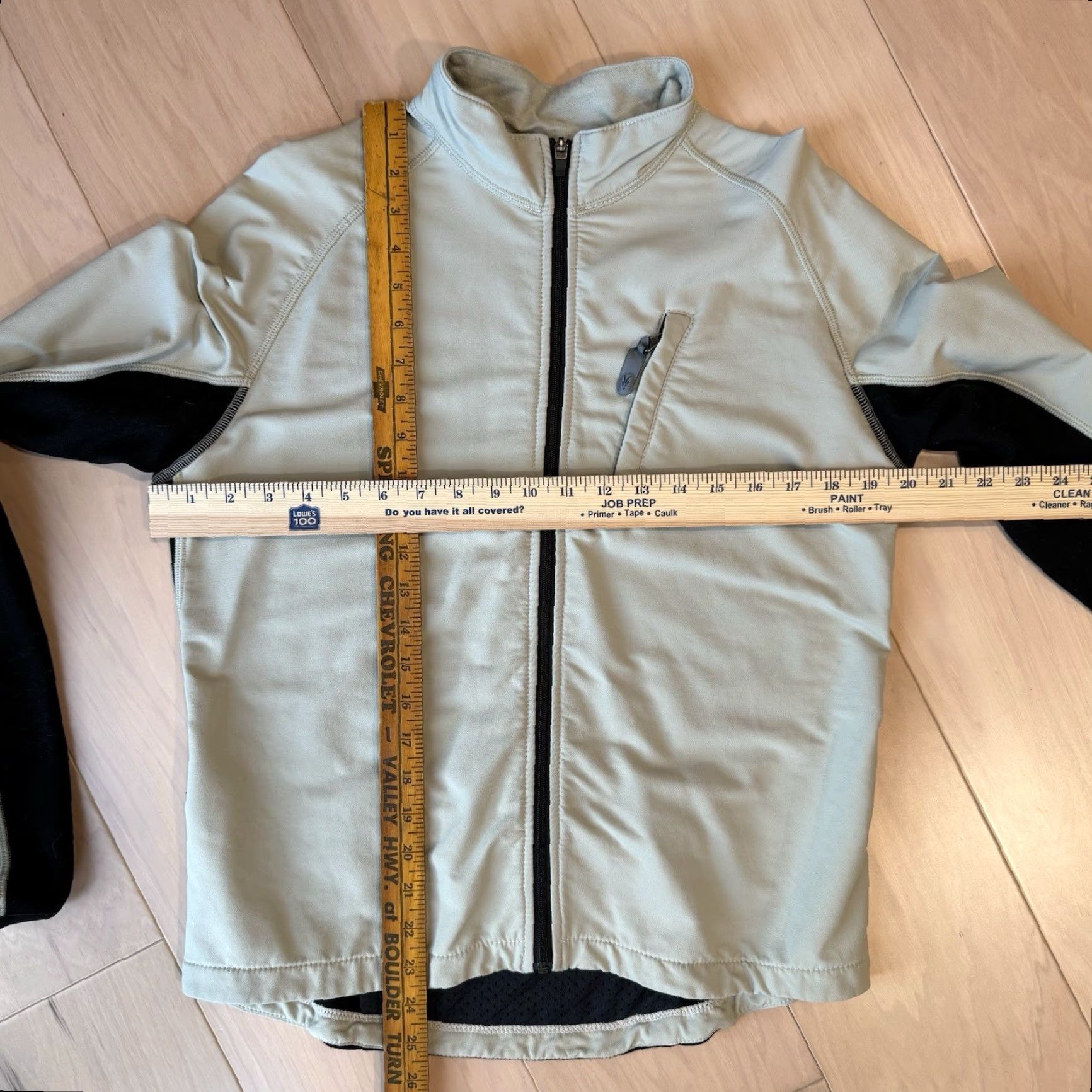 Vintage Ibex Sweater Jacket Women's Large Cream Black Full Zip Utility Wool Outerwear Shirt (Jacket) Size L / US 10 / IT 46 - 3 Thumbnail