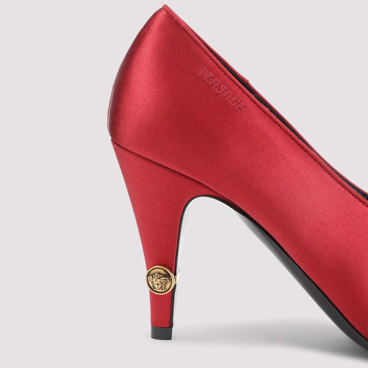 Versace VERSACE Red Pumps New & Authentic (Women's size:8;) Size US 8 / IT 38 - 5 Thumbnail