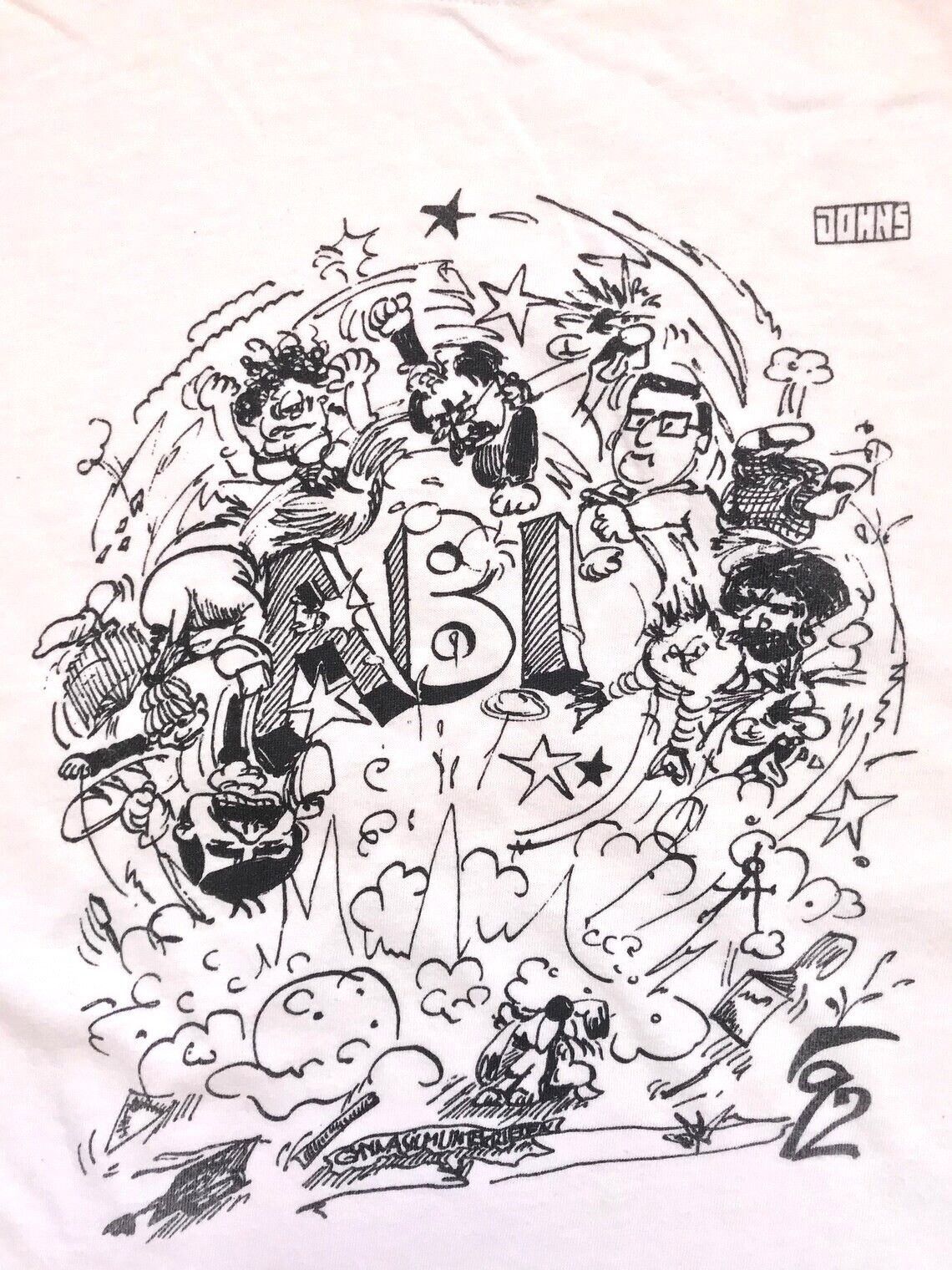 Vintage Vintage 1992 ABI Comics 92 T shirt Single Stitch Tee 90s / M Size US M / EU 48-50 / 2 - 4 Thumbnail