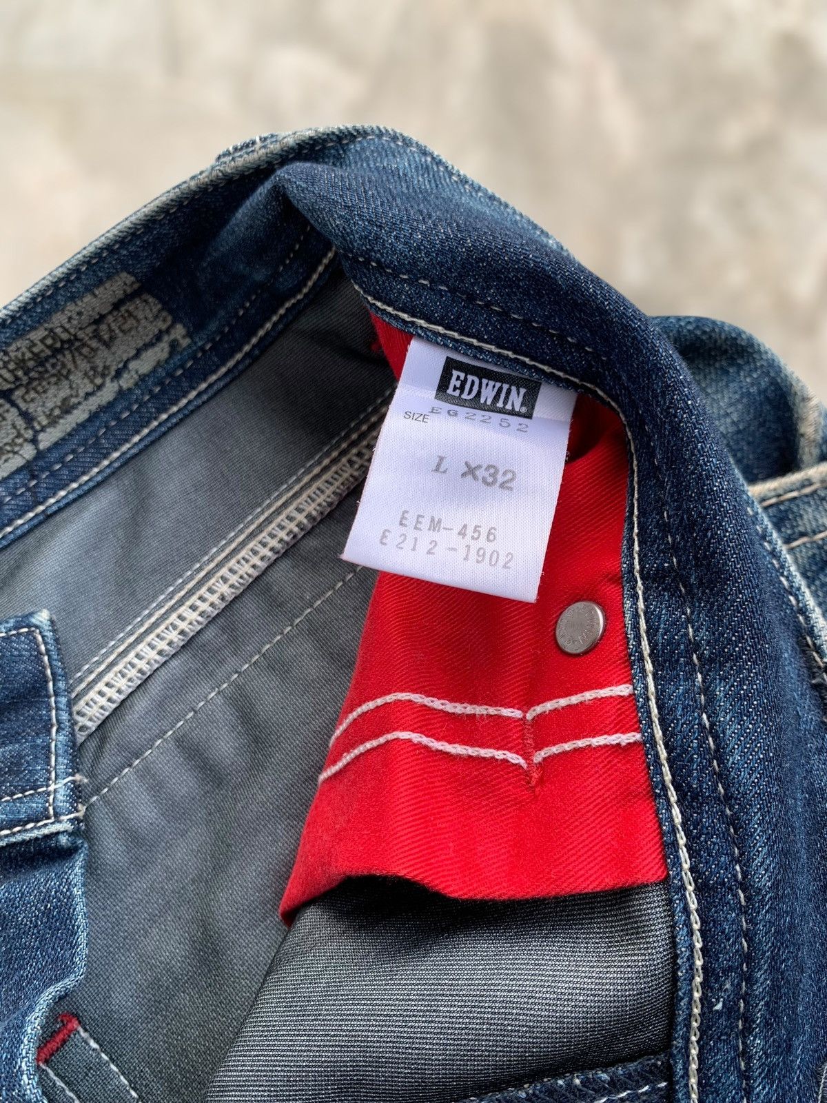Designer × Edwin Go Wind Stopper Denim Rare Design By Edwin Size US 32 / EU 48 - 16 Thumbnail