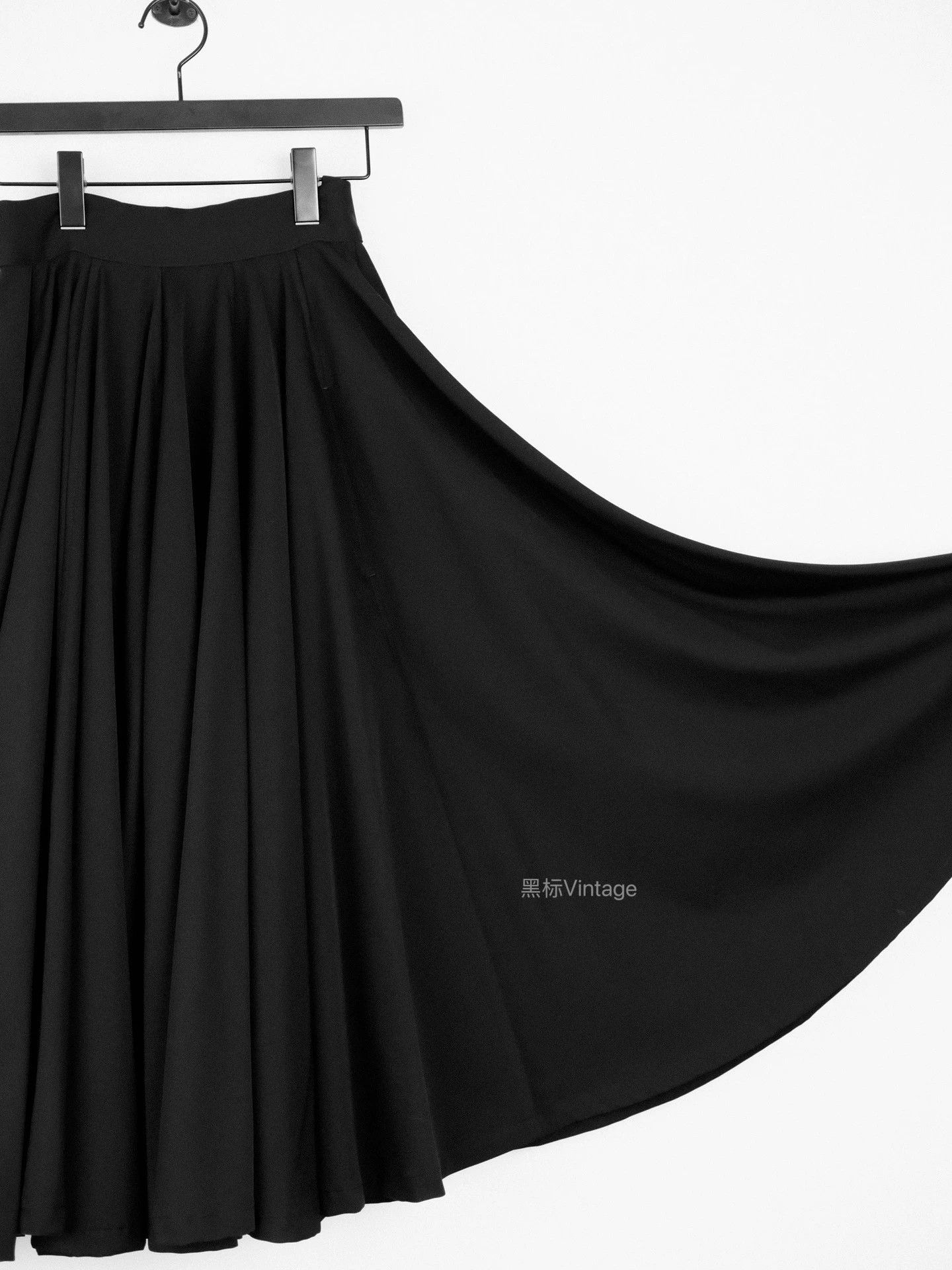 Yohji Yamamoto Yohji Yamamoto 80s Archive Oversized Pleated Wool Skirt Women's Size 24" / US 00 / IT 34 - 4 Thumbnail