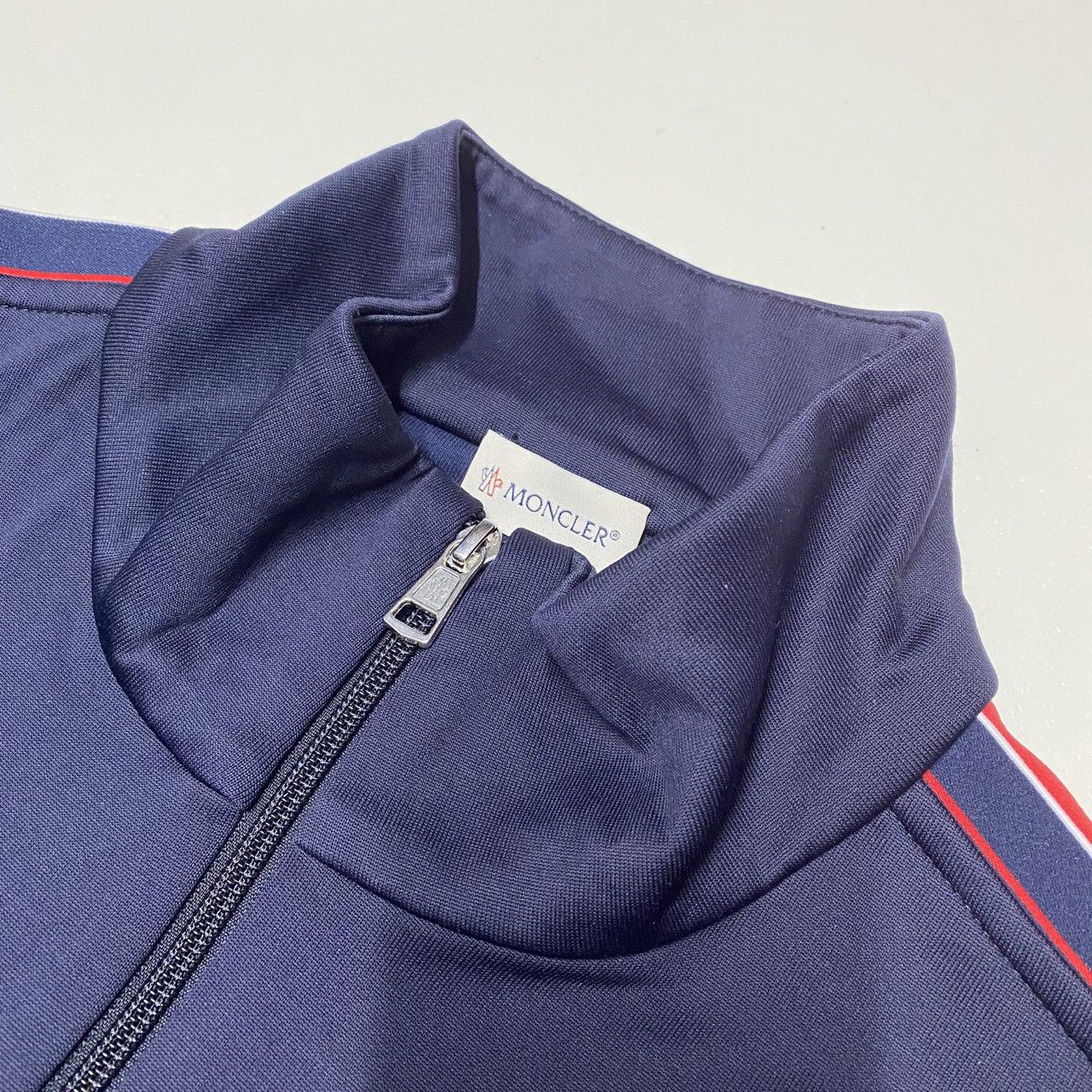 Moncler Moncler tricot zip sweatshirt jacket size 2XL XXL navy blue Size US XXL / EU 58 / 5 - 9 Thumbnail