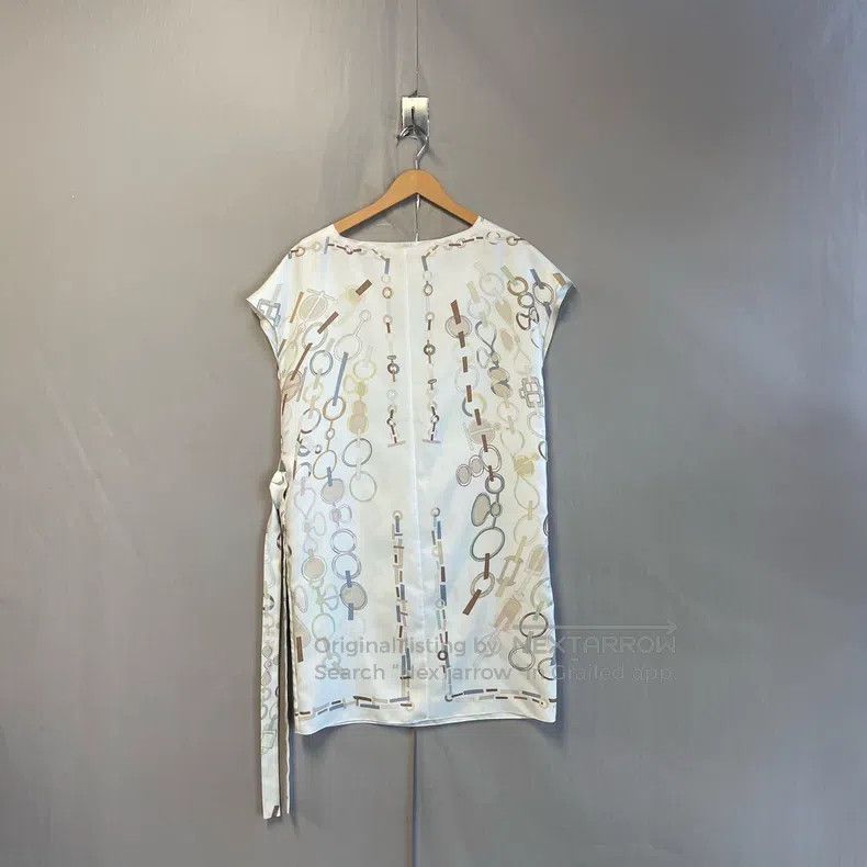 Hermes Hermes Chain Print Dress Size XXS / US 00 / IT 34 - 1 Thumbnail