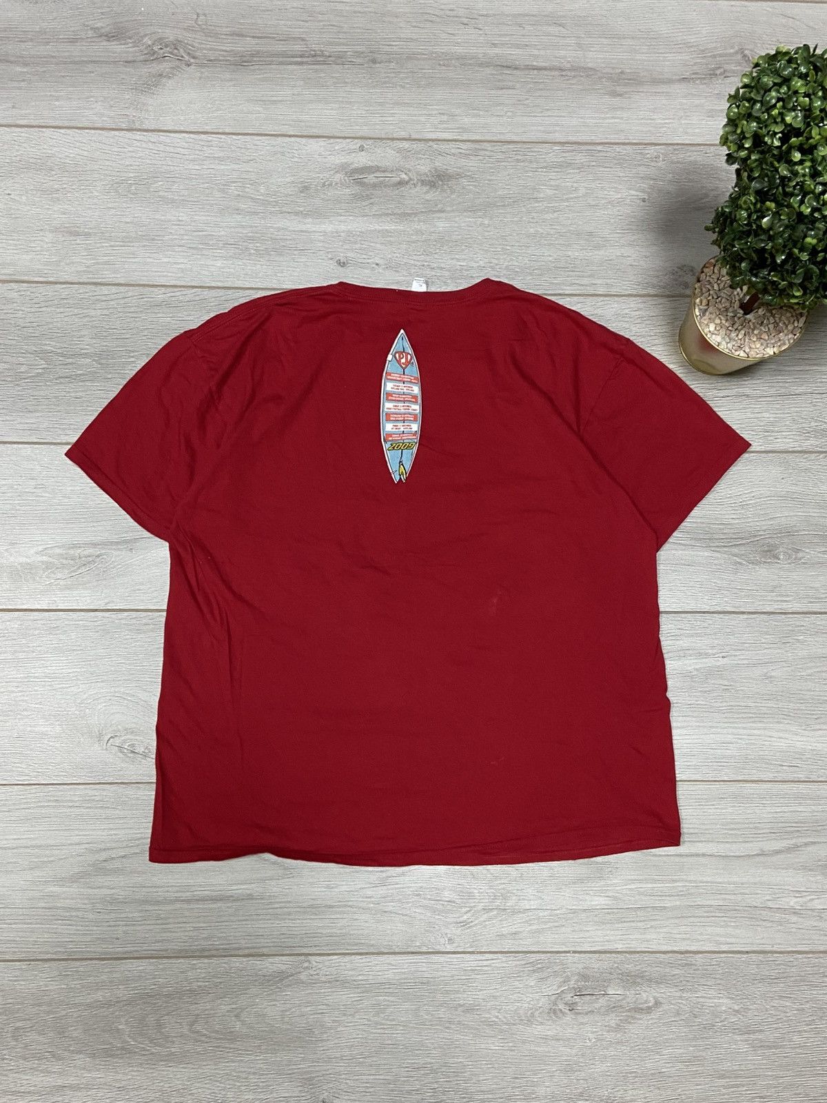 Band Tees VINTAGE 2009 PEARL JAM TOUR TEE nirvana alice temple creed Size US XL / EU 56 / 4 - 2 Thumbnail