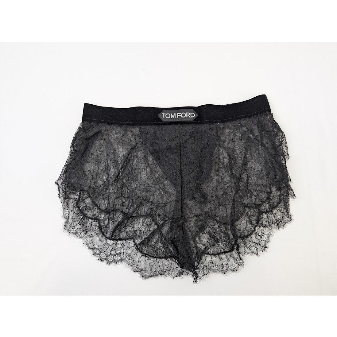 Tom Ford o1rshd1 Size: L / Lace Boxer Short in Black Size US 34 / EU 50 - 1 Thumbnail