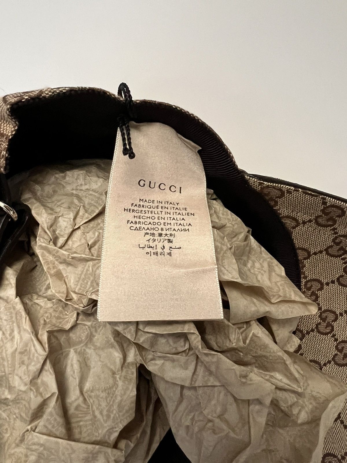 Gucci Gucci Baseball Cap Original GG Canvas ***New*** Size ONE SIZE - 7 Thumbnail