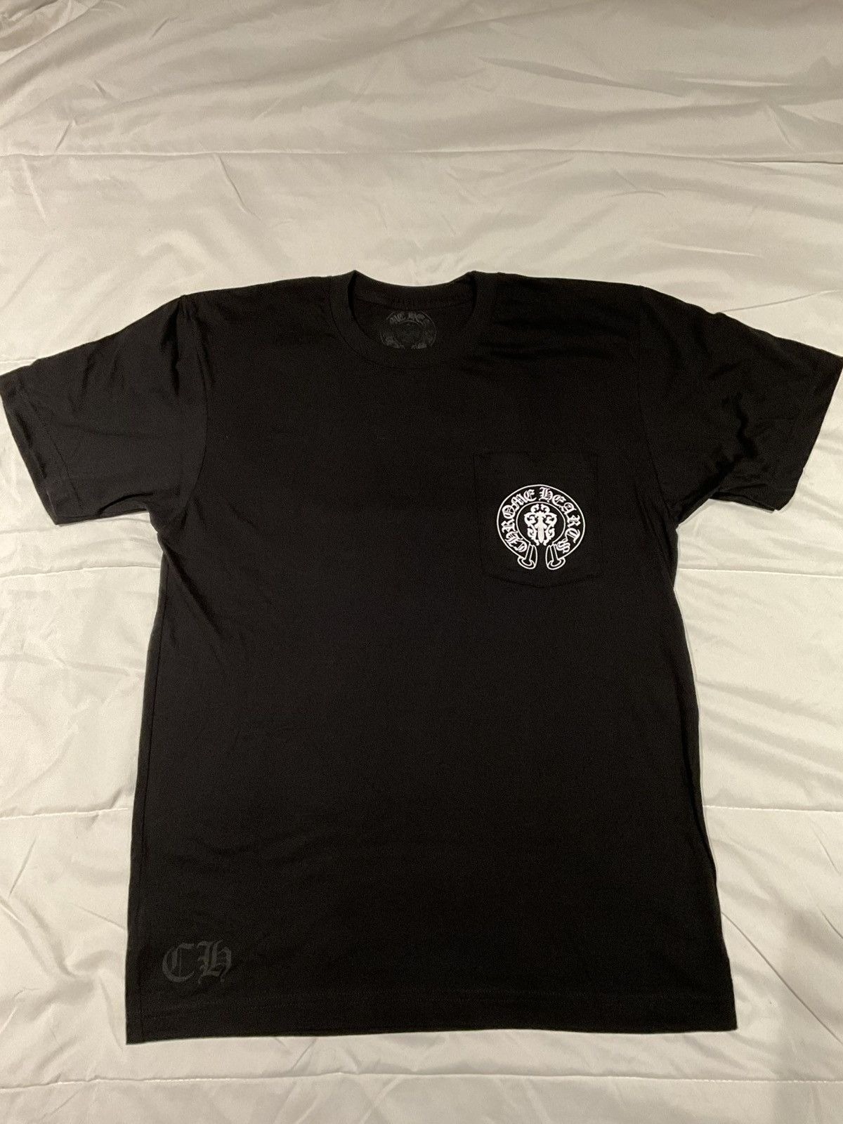 ★Chrome Hearts★American Flag Dagger T-Shirt Black★大人気 American Flag Dagger T-Shirt 