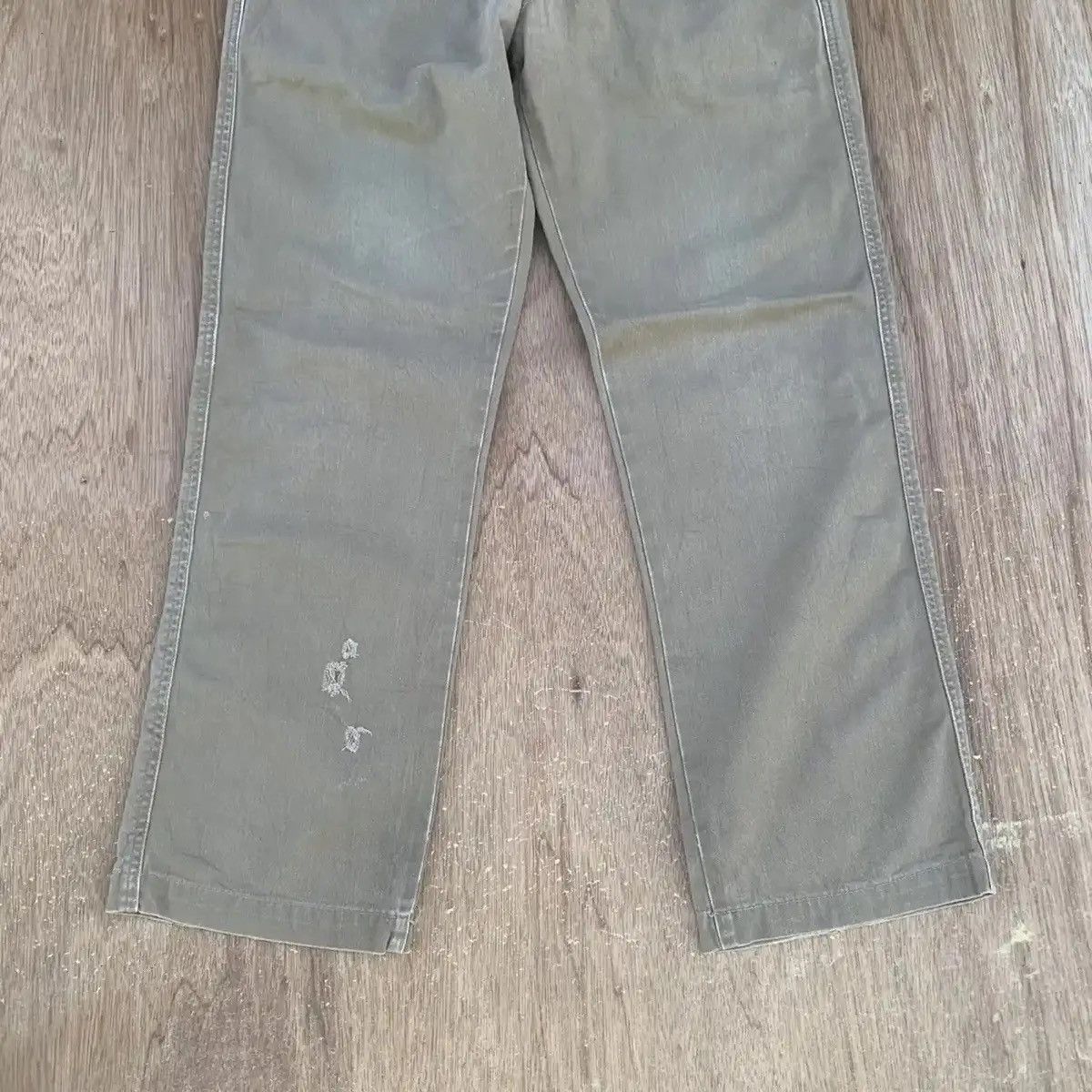 Japanese Brand JAPANESE VINTAGE EDWIN TROUSERS DISTRESSED BLANK FADED PANTS Size US 30 / EU 46 - 5 Thumbnail