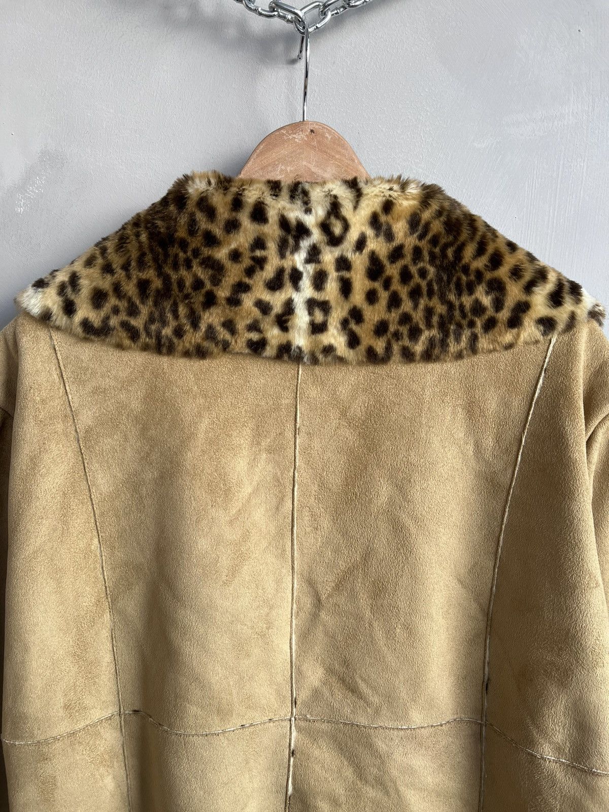 Hysteric Glamour × If Six Was Nine × Le Grande Bleu (L.G.B.) VTG LGB If Six Was Nine Style FAUX FUZZY Fur COAT Jacket Size US L / EU 52-54 / 3 - 11 Thumbnail