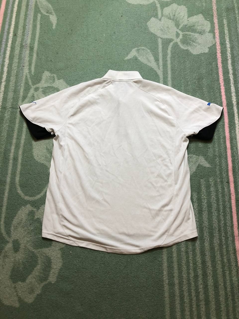 Puma Vintage Polo Puma logo white T-Shirt crazy Y2K size XL Size US XL / EU 56 / 4 - 14 Thumbnail