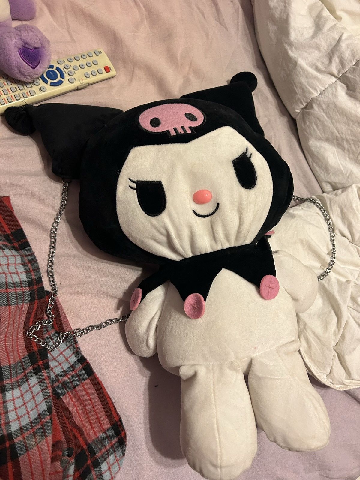 Other Custom Kuromi xl plush backpack Size ONE SIZE - 1 Thumbnail