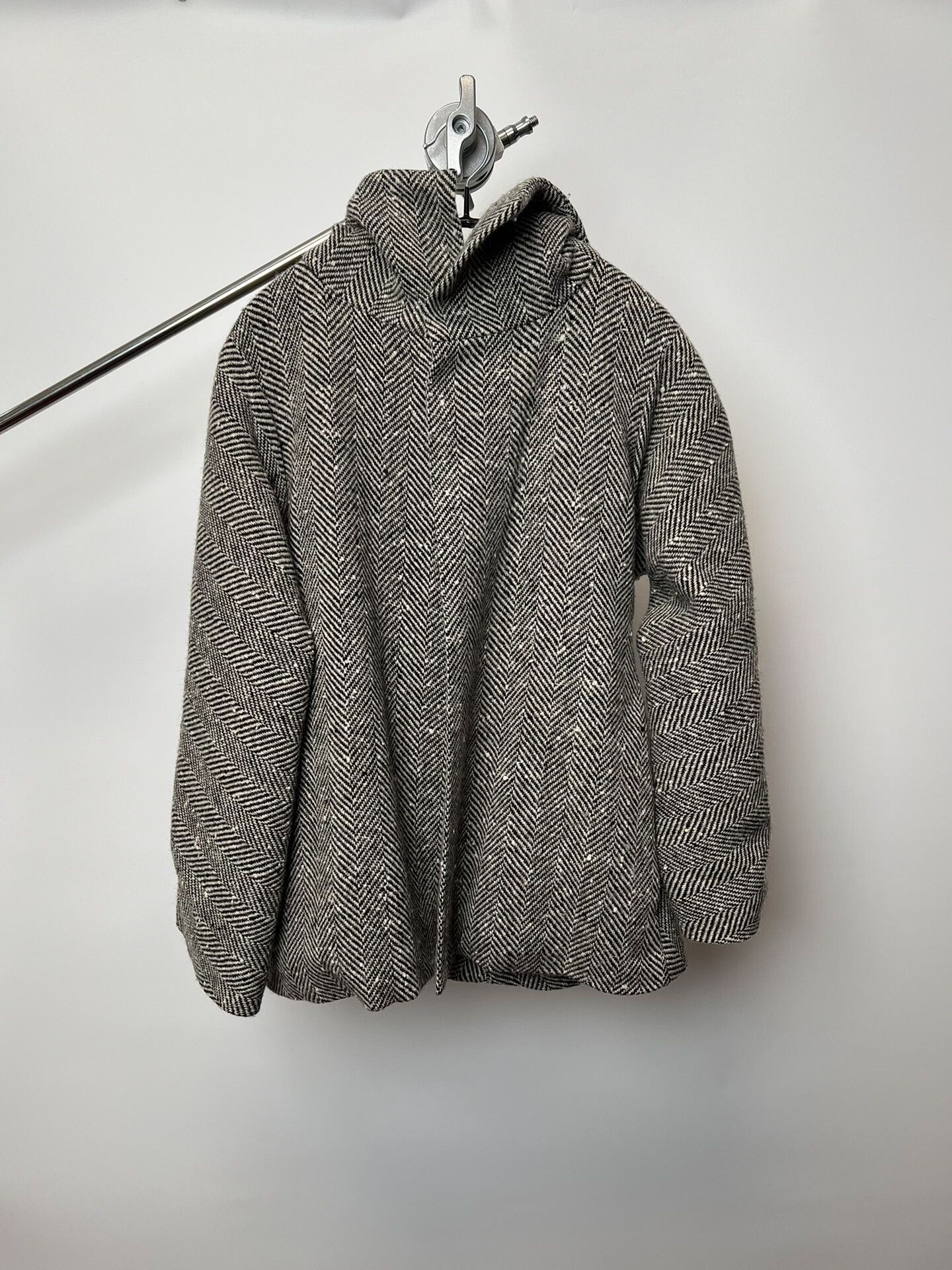 Yohji Yamamoto Yohji Yamamoto Houndstooth Cape Coat Size XL / US 12-14 / IT 48-50 - 1 Thumbnail