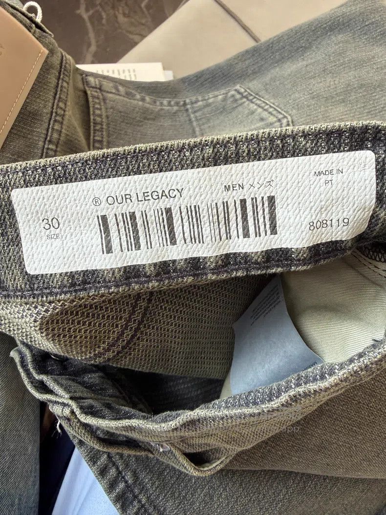 Our Legacy Our Legacy Gray denim pants Size US 30 / EU 46 - 5 Thumbnail