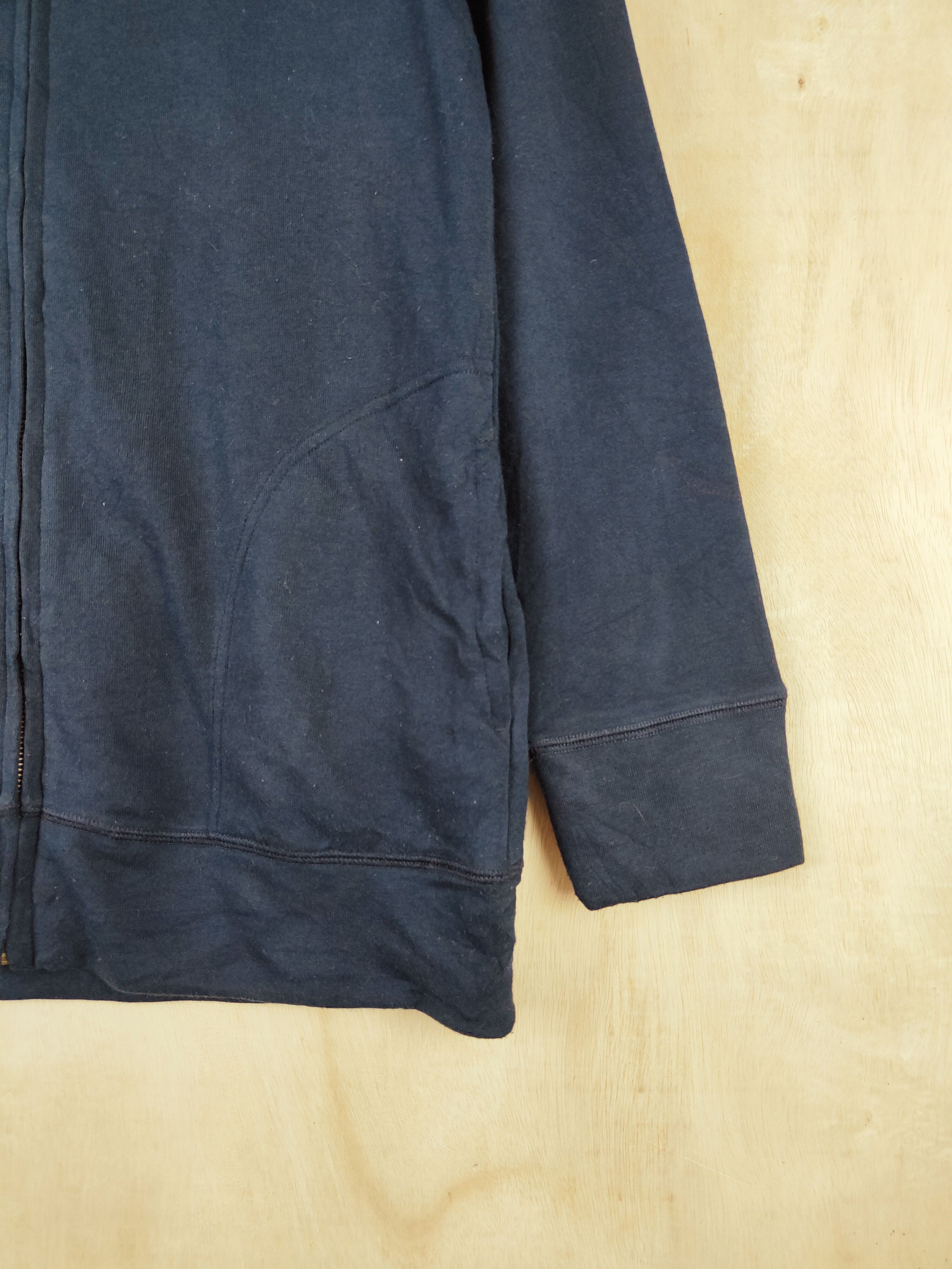 Japanese Brand × Vintage ART Japanese Brand Dark Blue Hoodie Sweaters Size M / US 6-8 / IT 42-44 - 7 Thumbnail
