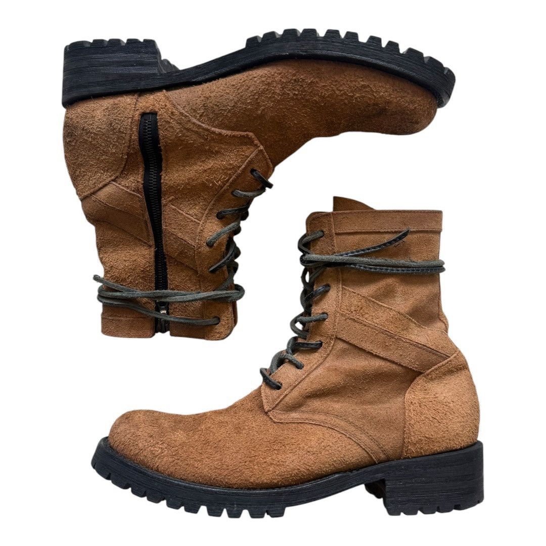 Isamu Katayama Backlash Isamu Katayama BACKLASH Shaggy Cowhide Suede Logger Boot Size US 11 / EU 44 - 5 Thumbnail