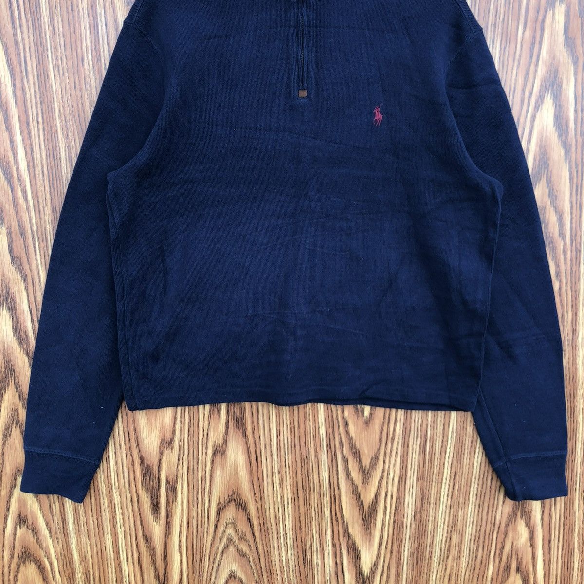 Polo Ralph Lauren Vintage Polo Ralph Lauren Half Zipper Turtleneck Sweatshirt Size M / US 6-8 / IT 42-44 - 4 Thumbnail