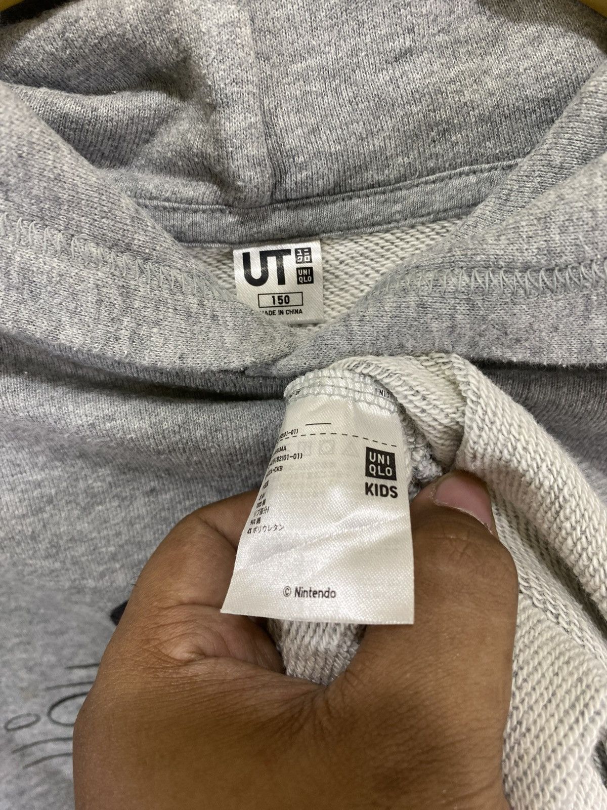 Uniqlo Uniqlo x Nintendo Super Mario Bross Hoodie Junior Gray Size US XS / EU 42 / 0 - 4 Thumbnail
