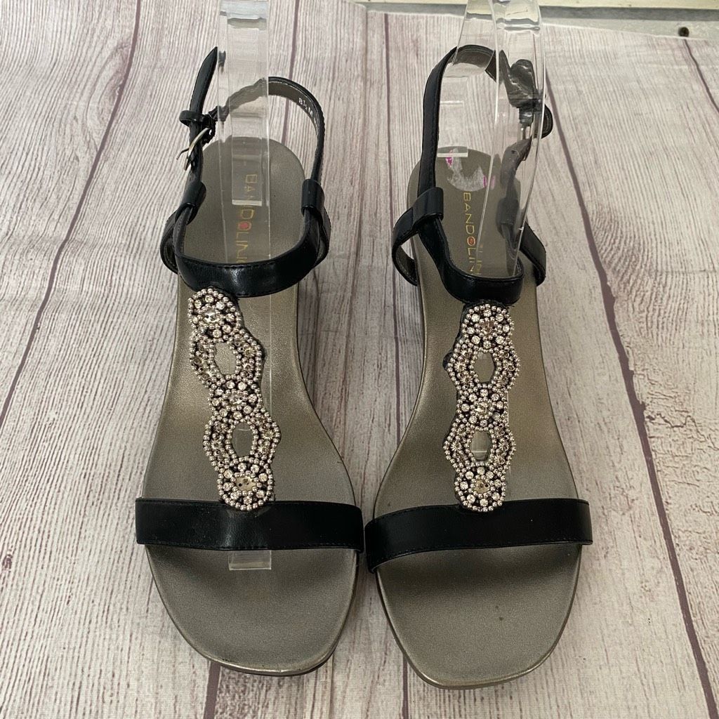 Other Bandolino women 8.5 open toe wedge sandals w/back strap clos Size US 8.5 / IT 38.5 - 1 Thumbnail