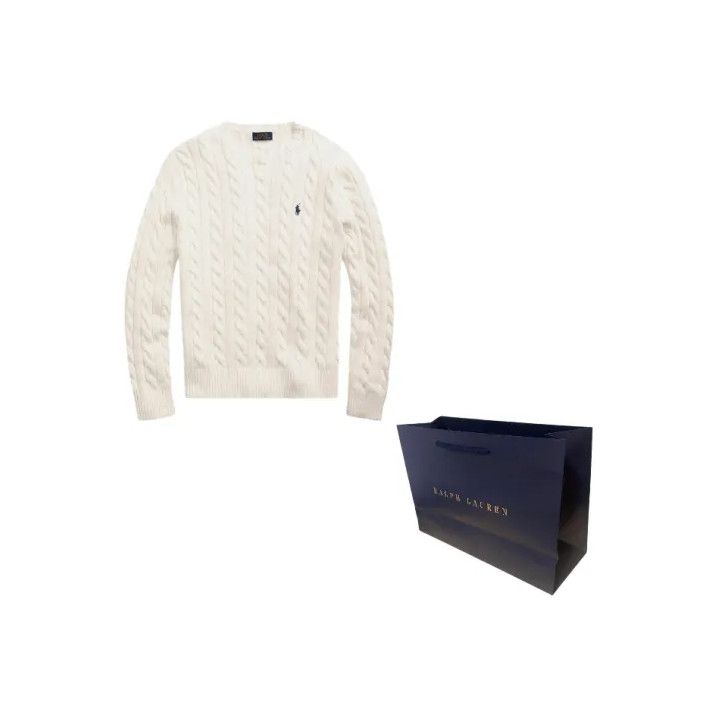 Polo Ralph Lauren Polo Ralph Lauren SS23 Solid Logo Embroidered Crewneck Sweater Size US M / EU 48-50 / 2 - 1 Thumbnail