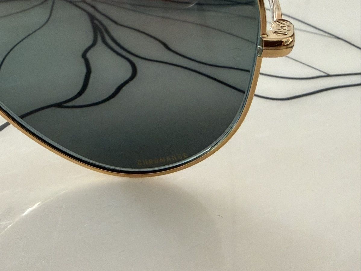 RayBan Ray Ban Aviators RB3625 New Aviators Polarized Chromance Size ONE SIZE - 15 Thumbnail