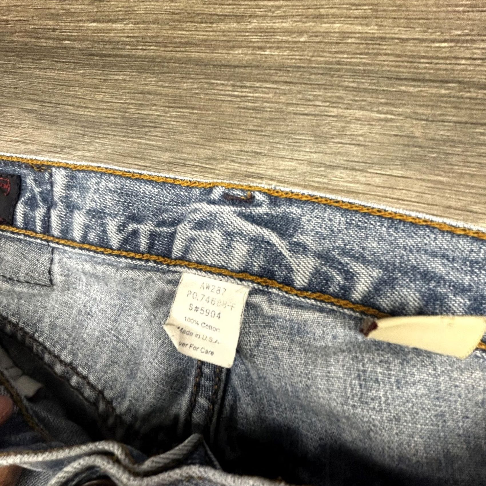 Abercrombie & Fitch VINTAGE Abercrombie & Fitch Jeans Womens 28x32 Low Rise Flare Bootcut USA 90s Size 28" / US 6 / IT 42 - 5 Thumbnail