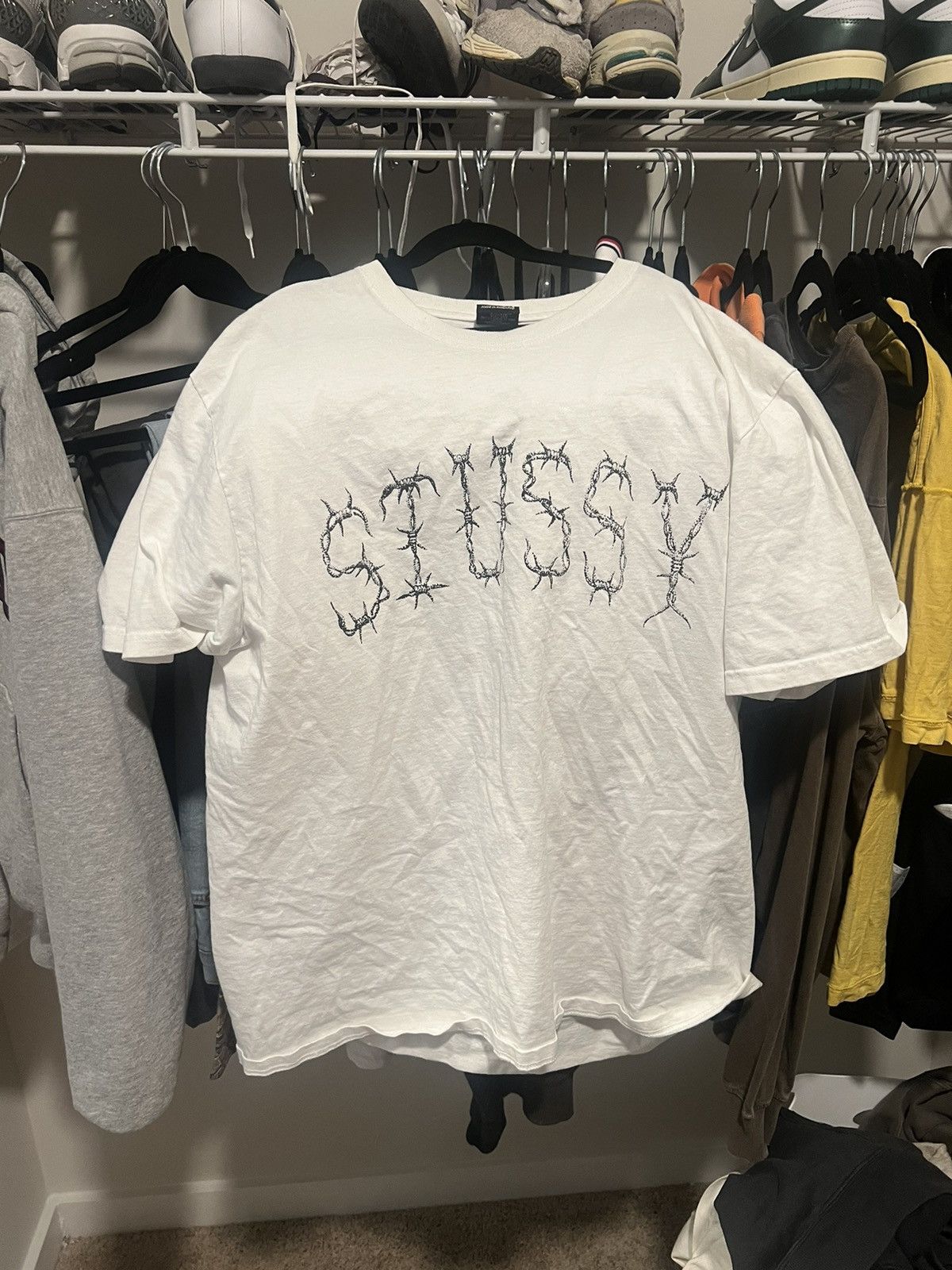 Stussy Stussy Barbed Wire Tee | Grailed