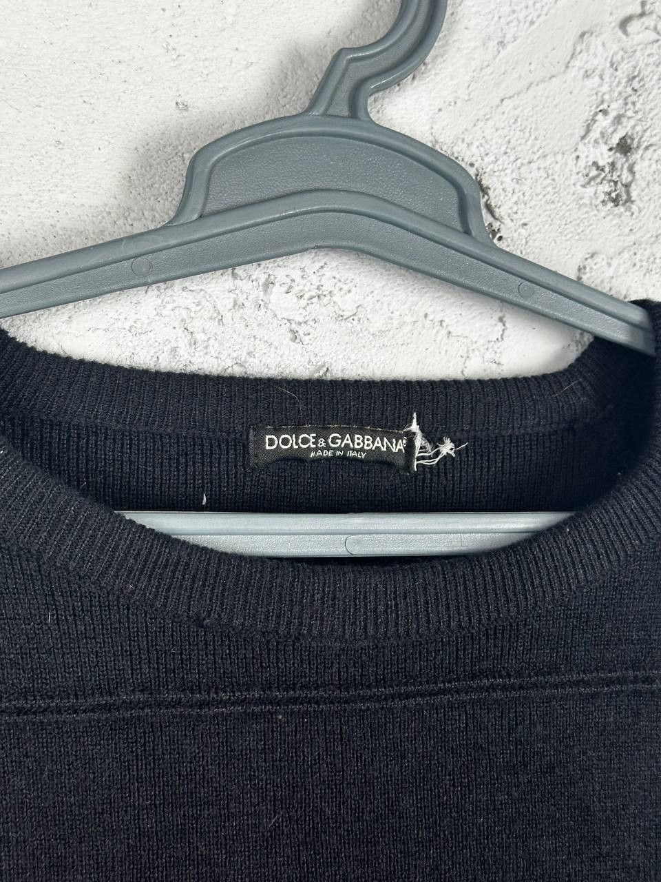 Dolce & Gabbana × Vintage Vintage Dolce & Gabbana Sweater Avantgarde Style 00s Size US L / EU 52-54 / 3 - 6 Thumbnail