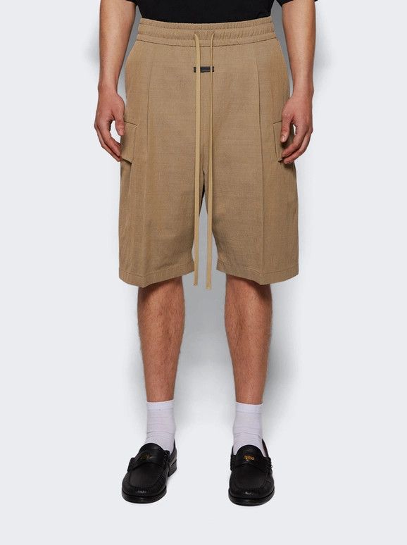Fear of God o1mle0326 Cargo Shorts in Beige Size US 30 / EU 46 - 2 Thumbnail