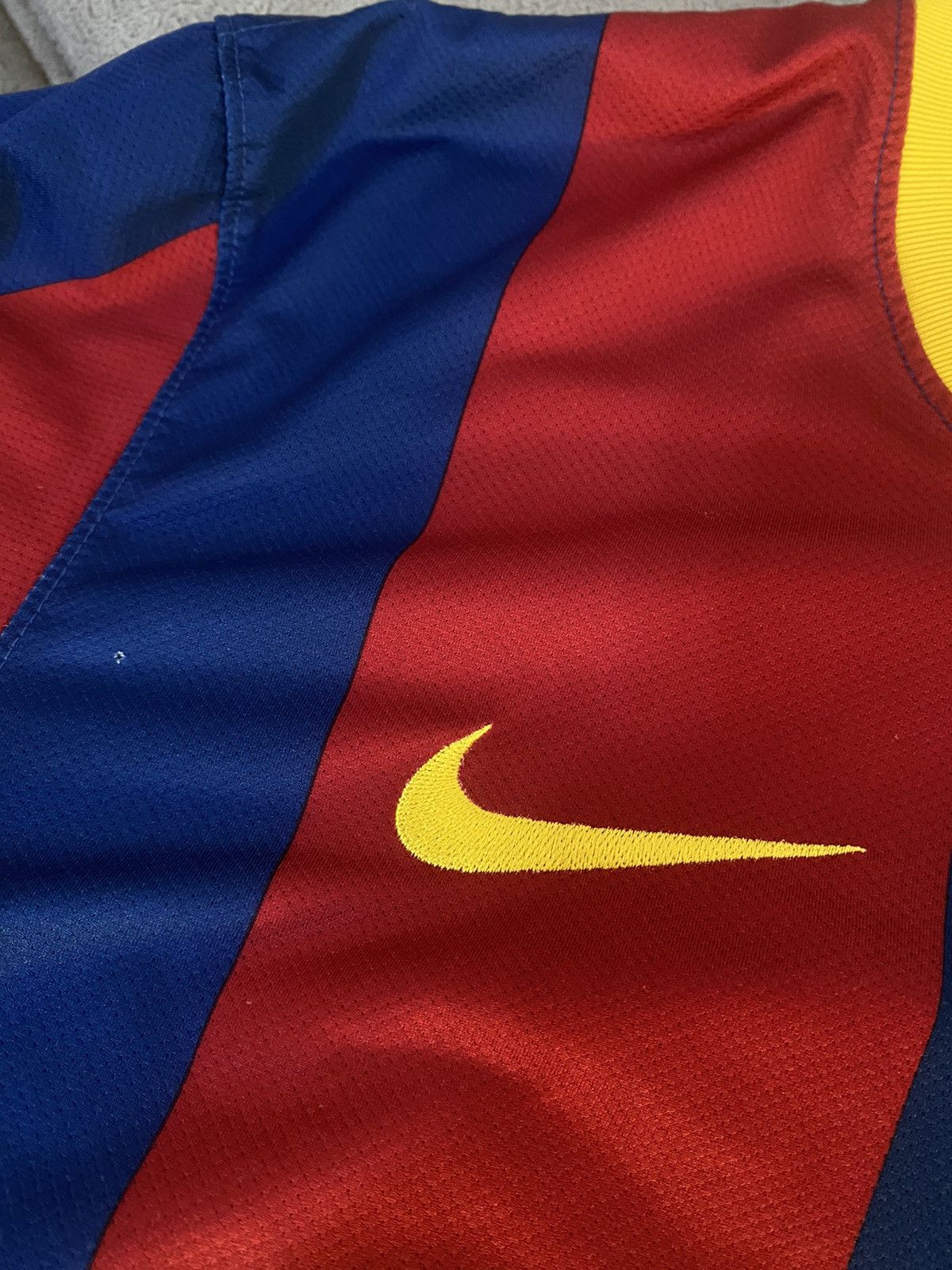 Nike Nike Barcelona 2010/11 David Villa #7 Home Jersey Size US L / EU 52-54 / 3 - 5 Thumbnail