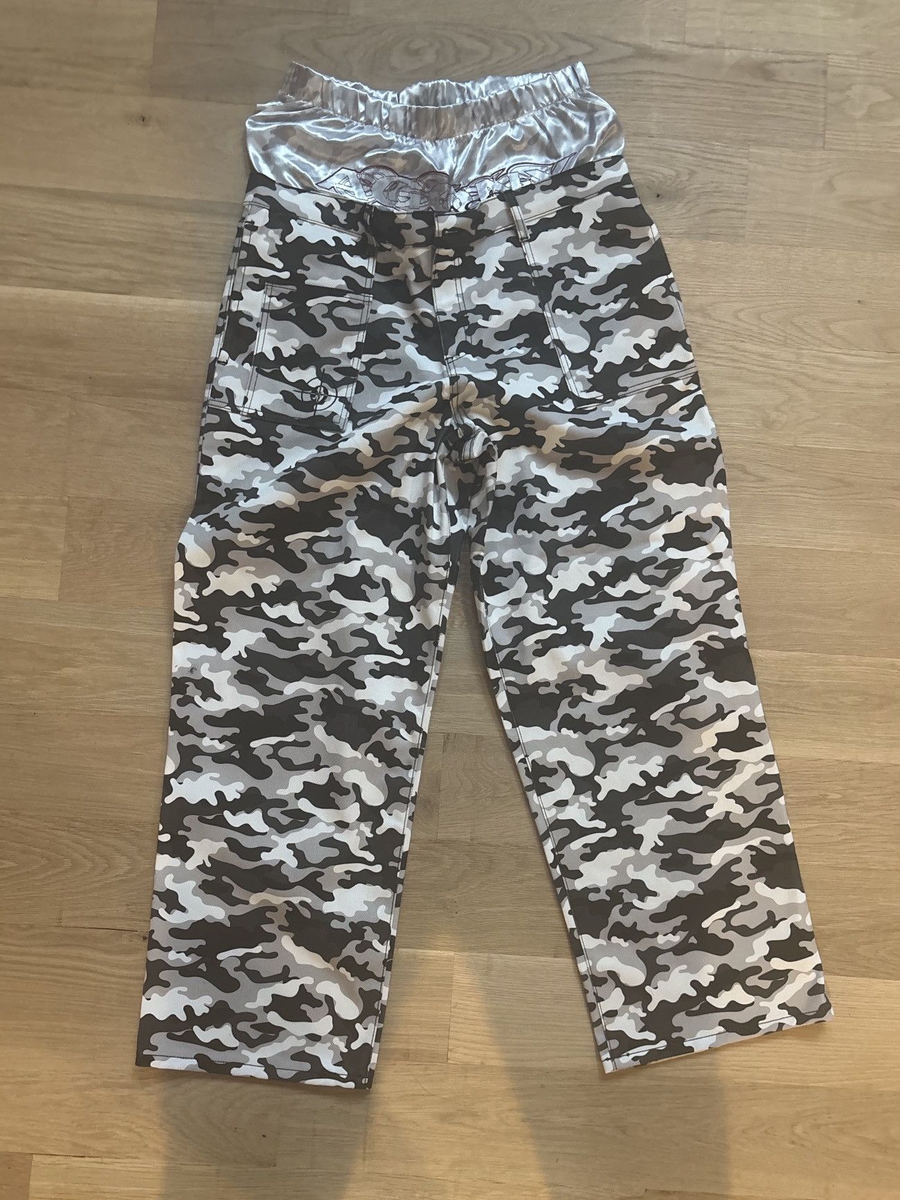 Playboi Carti Camo Junkhead double layer Jeans by OPM Babi M Size US 30 / EU 46 - 1 Thumbnail