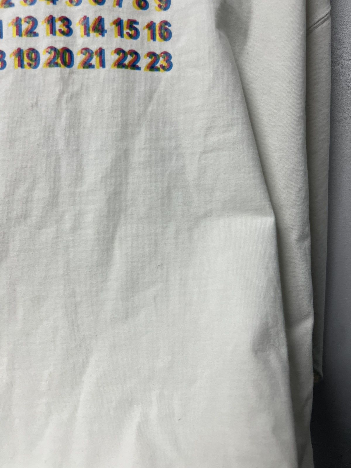 Maison Margiela Maison Margiela Big Logo Sweatshirt Luxury White Mens Size US S / EU 44-46 / 1 - 14 Thumbnail
