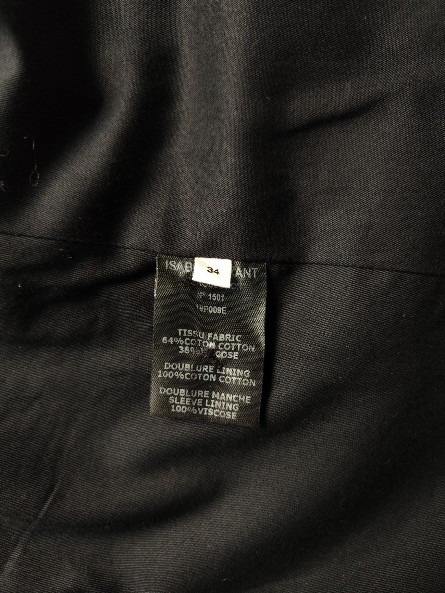 Isabel Marant Etoile Dark Grey Lightly Striped Double Breasted Blazer Size XS / US 0-2 / IT 36-38 - 9 Thumbnail