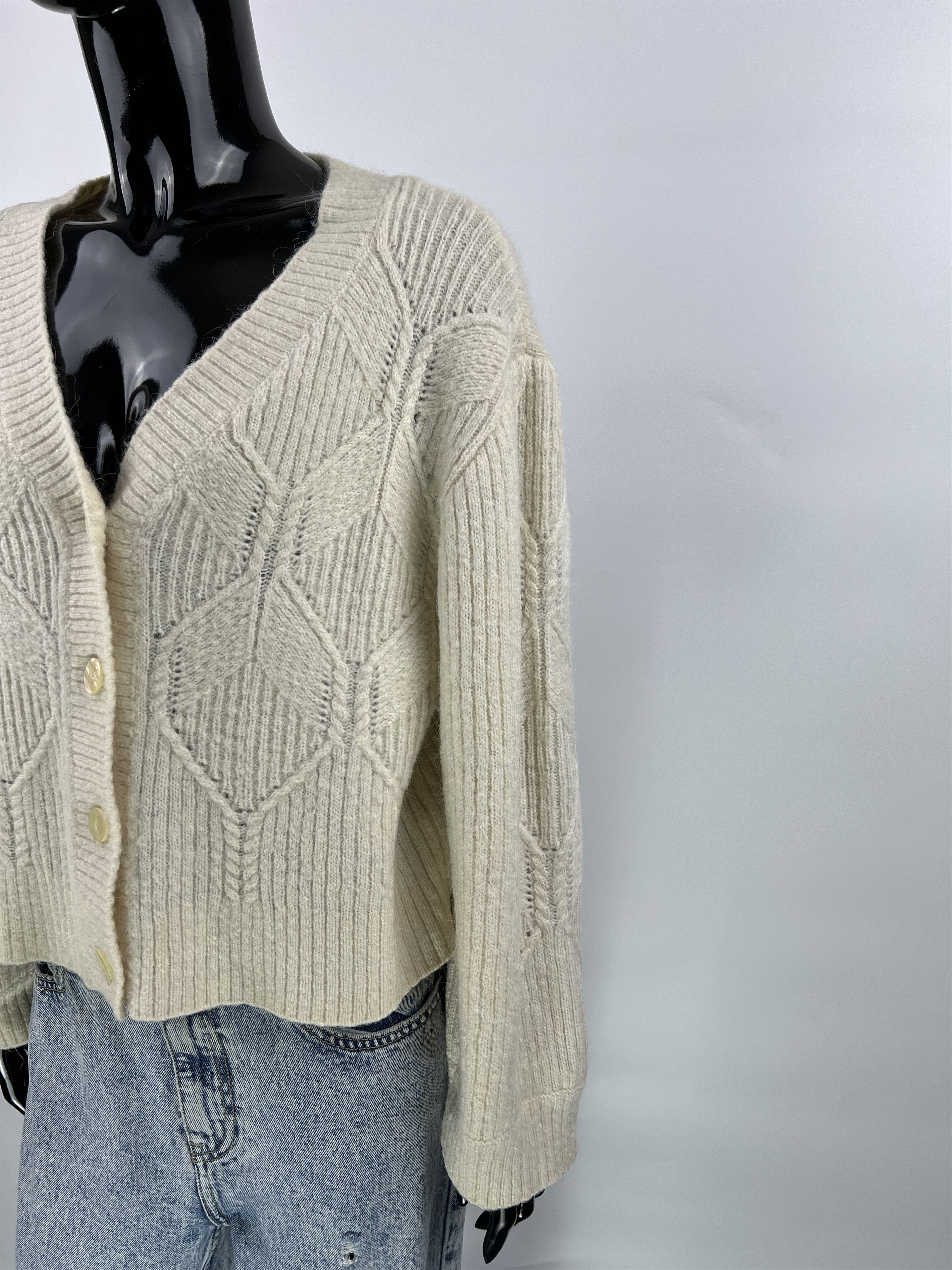 & Other Stories & Other Stories Alpaca Wool Cardigan Size M Oversized Size M / US 6-8 / IT 42-44 - 5 Thumbnail